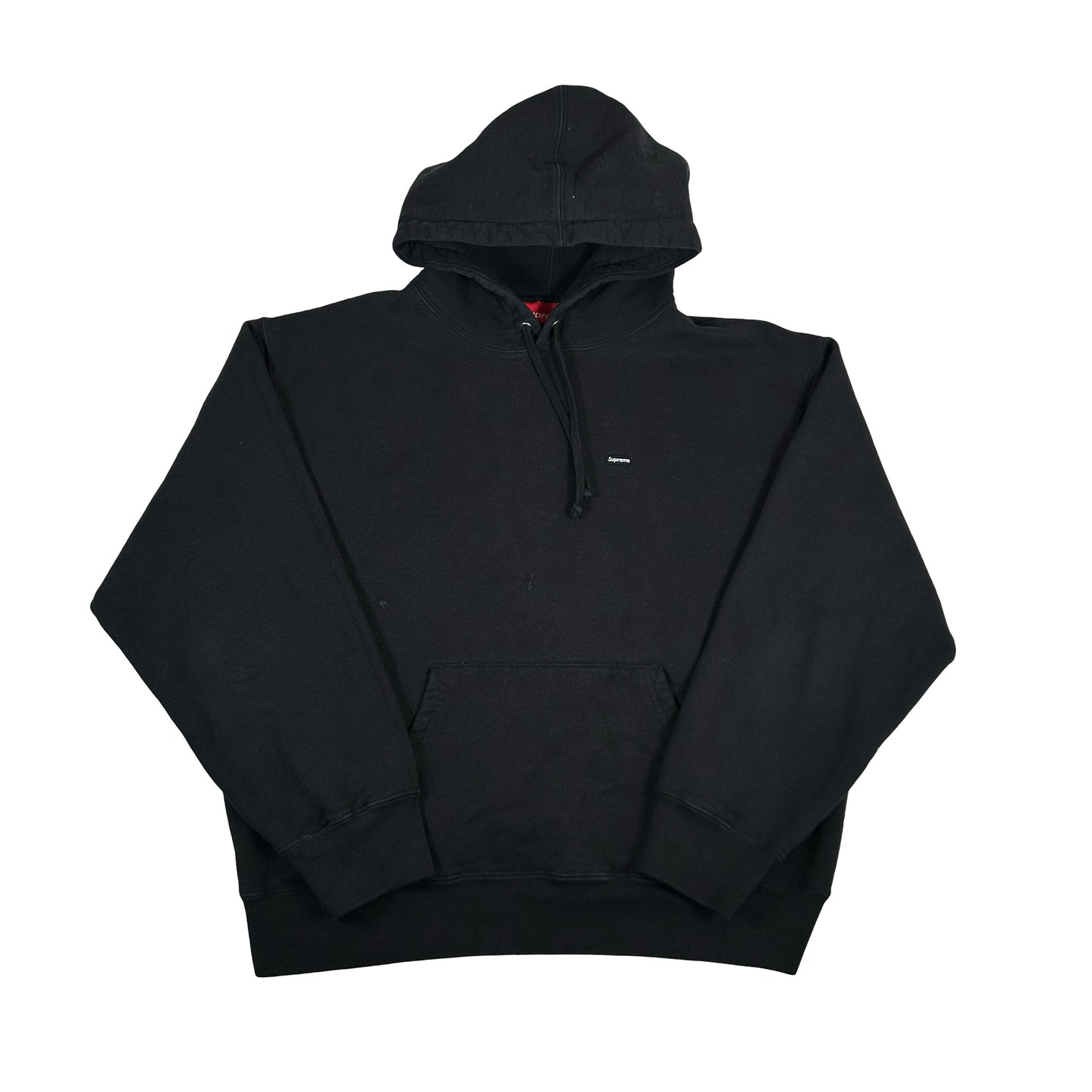 Supreme Small Box Hooded Sweatshirt (SS22) Black [USED] - M (Used)