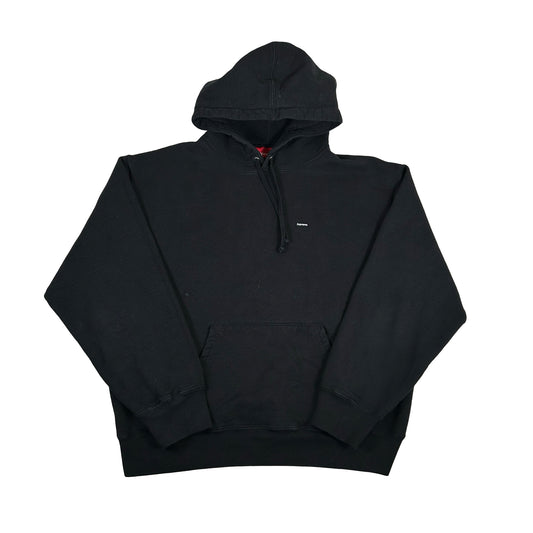 Supreme Small Box Hooded Sweatshirt (SS22) Black [USED] - M (Used)