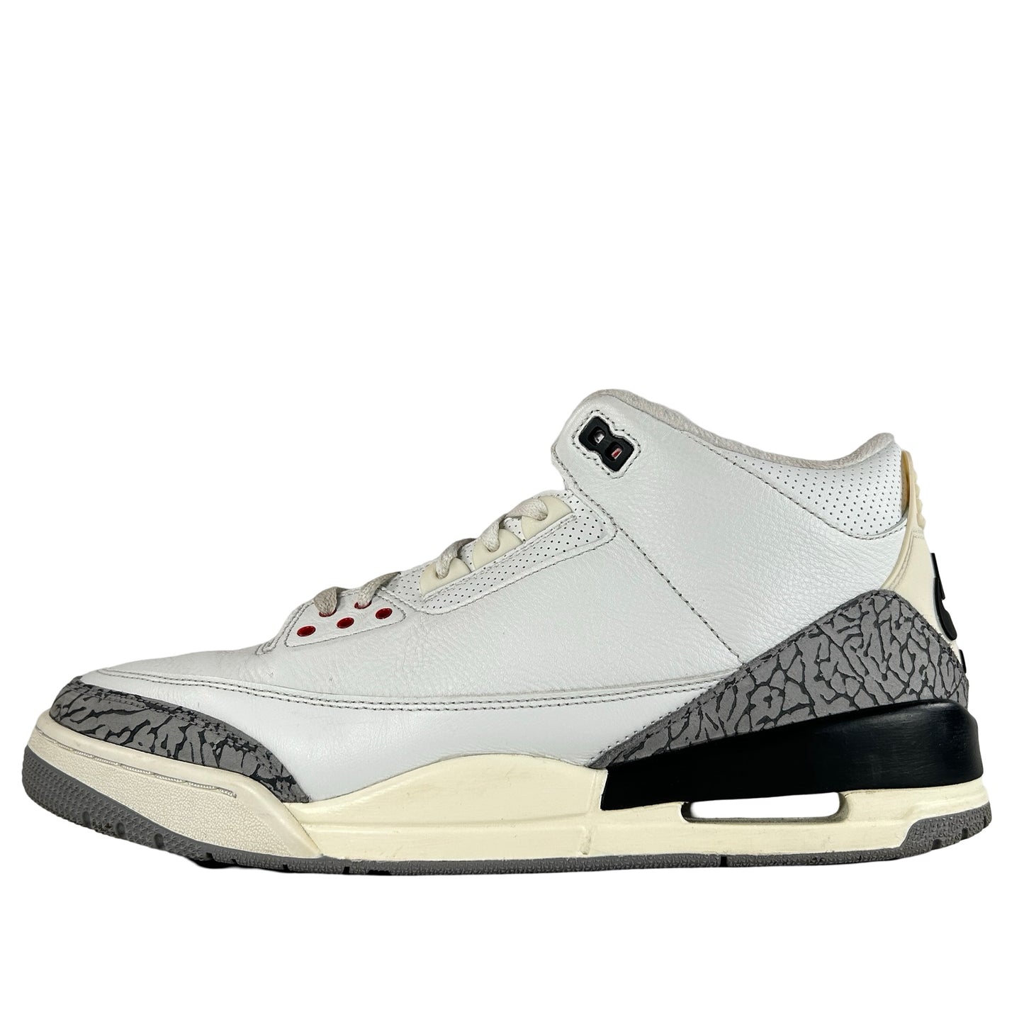 DN3707 100 Jordan 3 Retro White Cement Reimagined [USED] - 13 M (Used5)