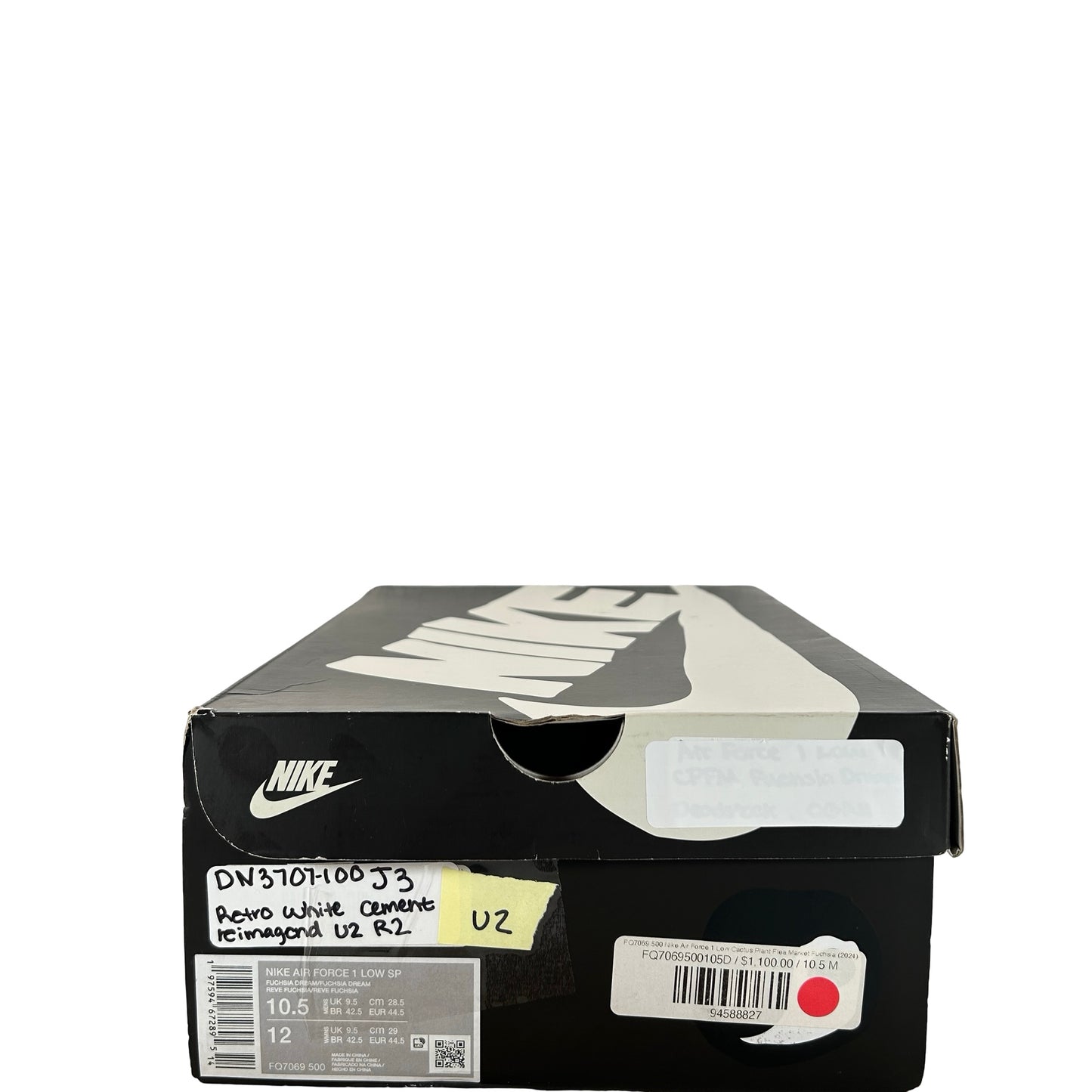 DN3707 100 Jordan 3 Retro White Cement Reimagined [USED] - 10.5 M (Used2) (Replace Box2)