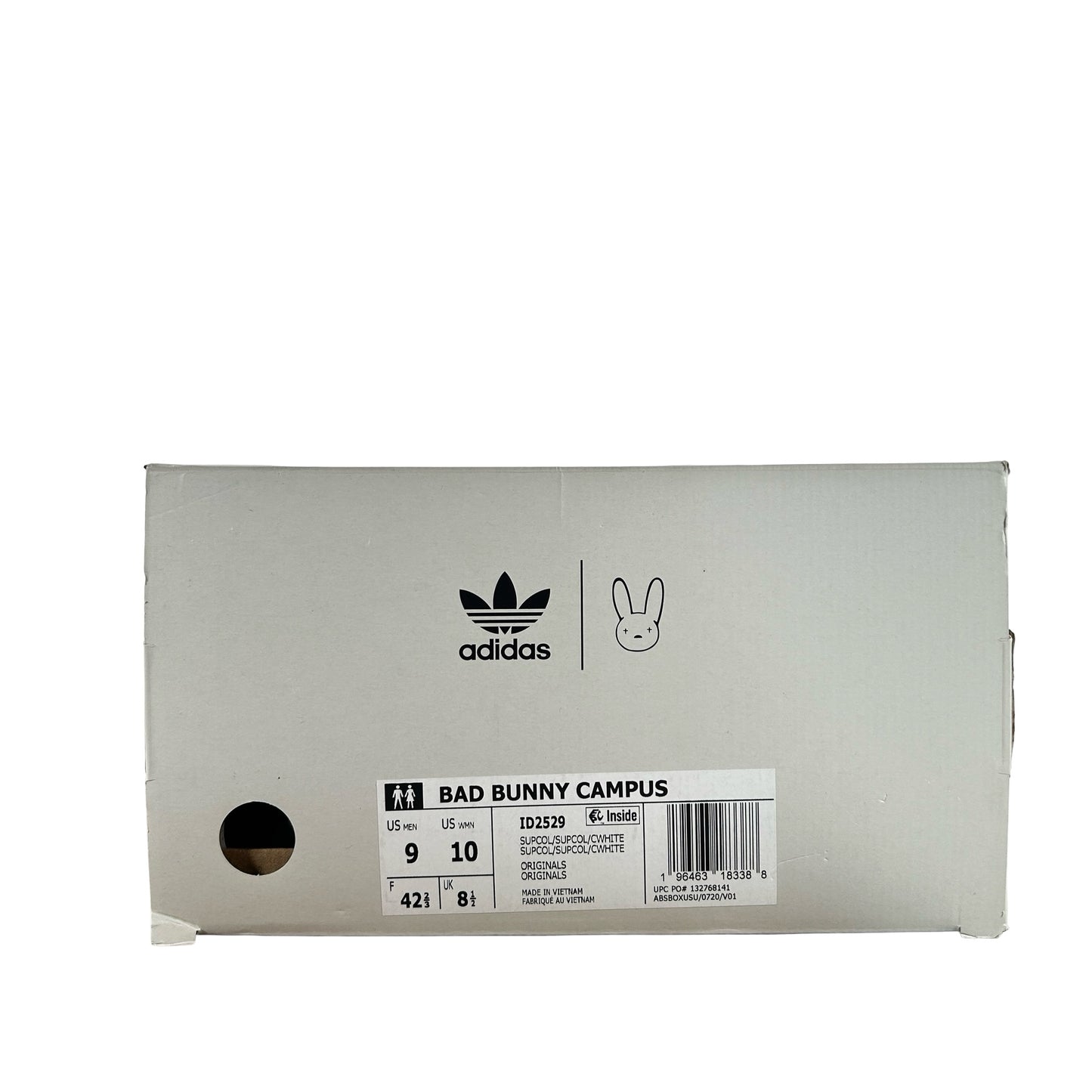 ID2529 Adidas Campus Light Bad Bunny Chalky Brown [USED] - 9 M (Used)