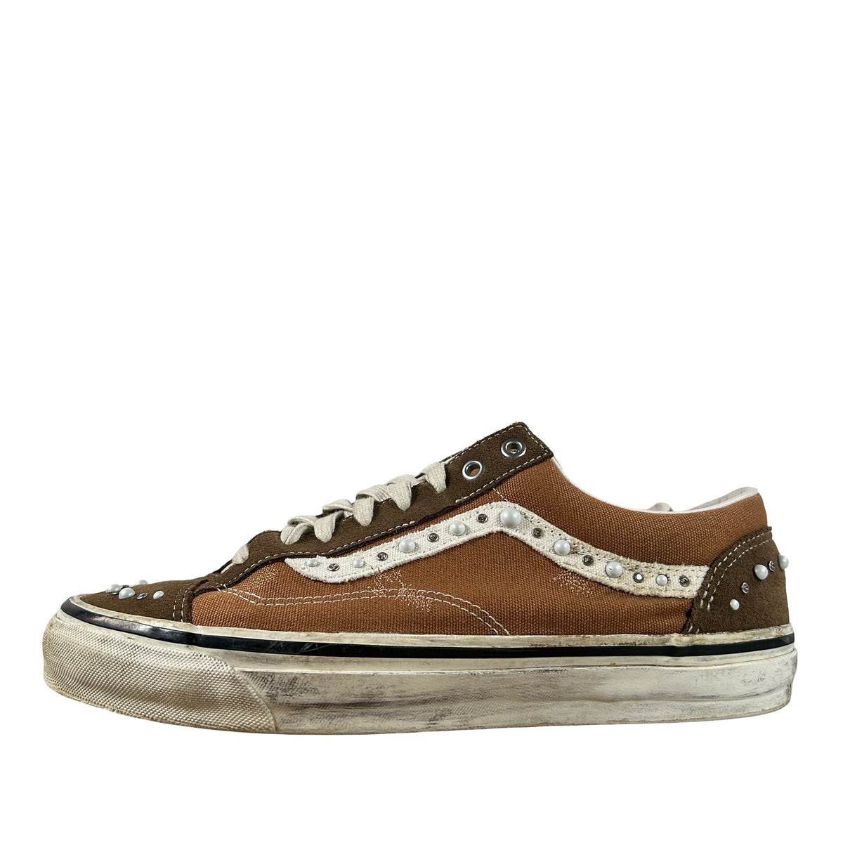 VN000E8VFST Vans LX Old Skool 36 Pearlized Pack Vintage Cocoa Brown [USED] - 10.5 M (Used)