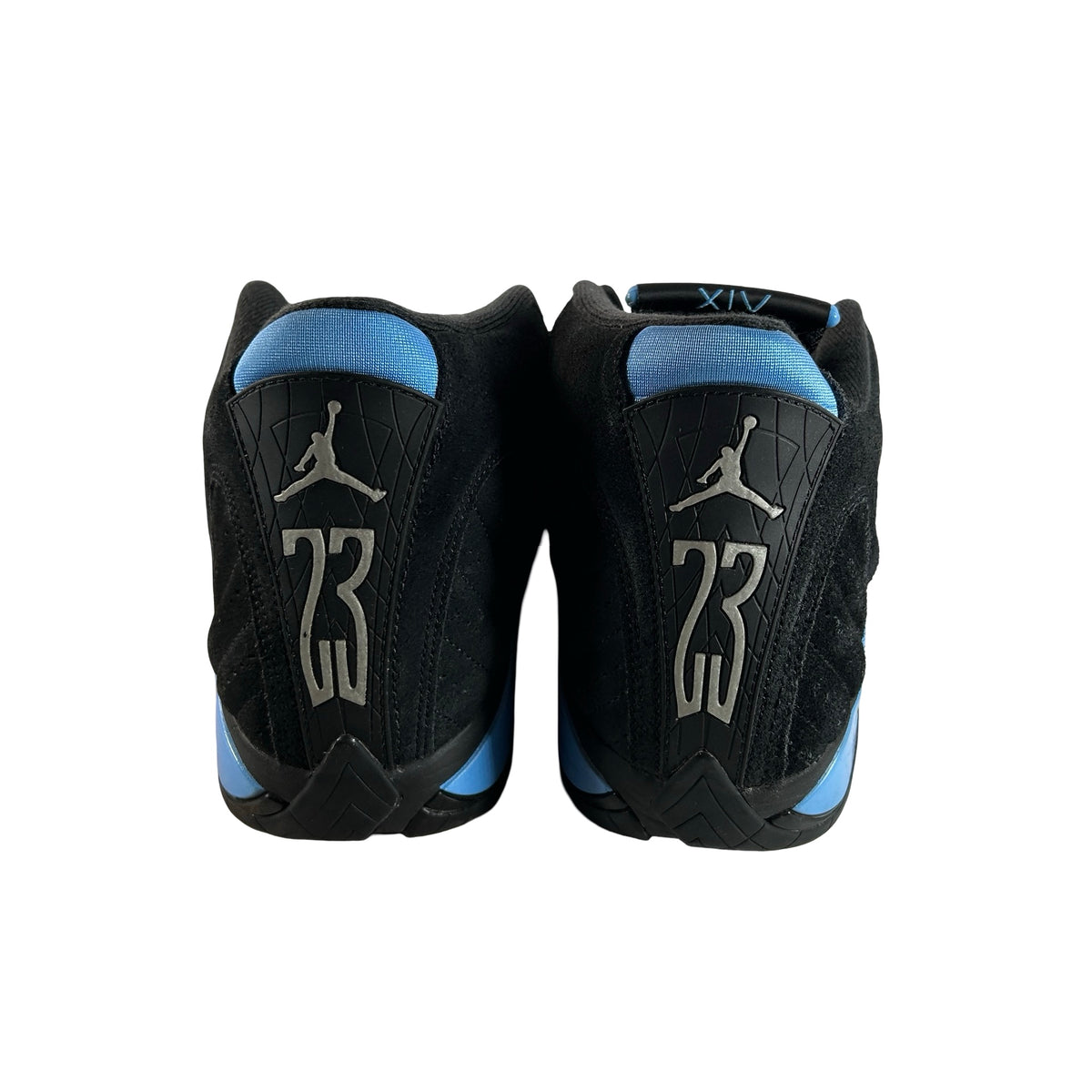 487471 007 Jordan 14 Retro Black University Blue (2026) [USED] - 12 M (Used6)