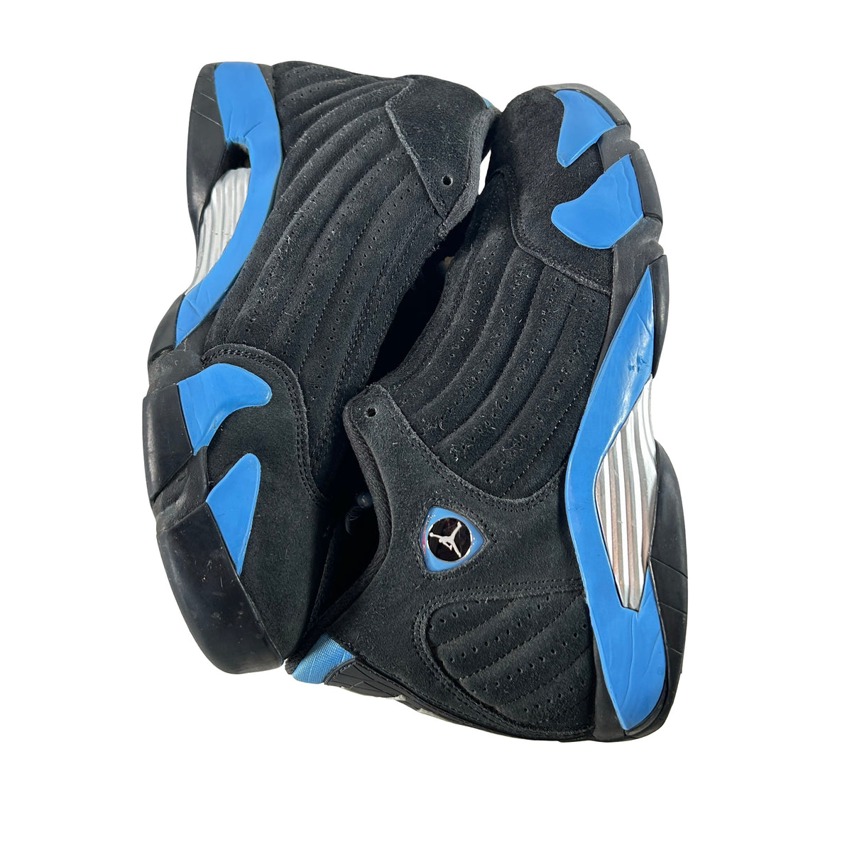 487471 007 Jordan 14 Retro Black University Blue (2026) [USED] - 11 M (Used4)