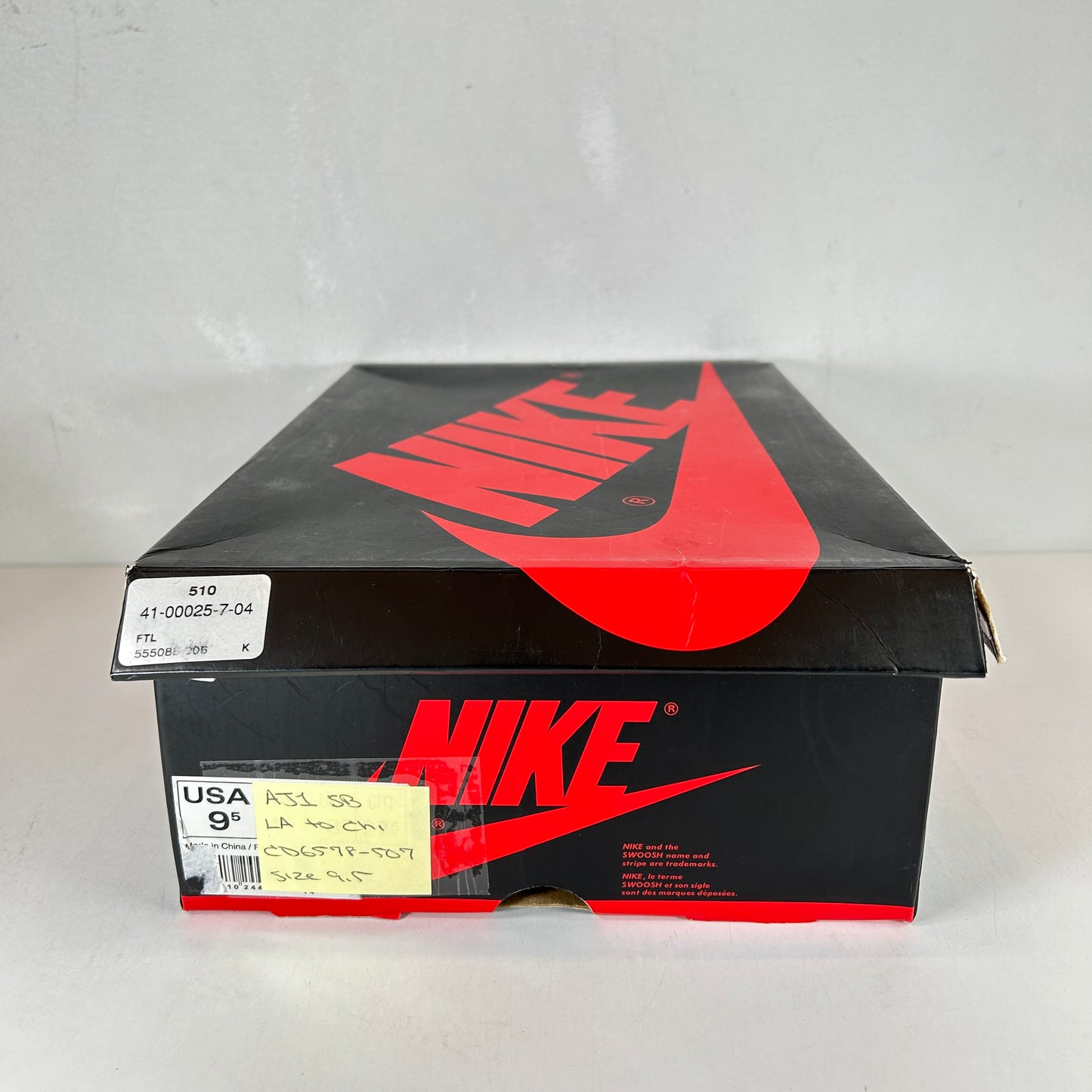 CD6578 507 Jordan 1 SB LA to CHI [USED] - 9.5 M (Used) (Replace Box)