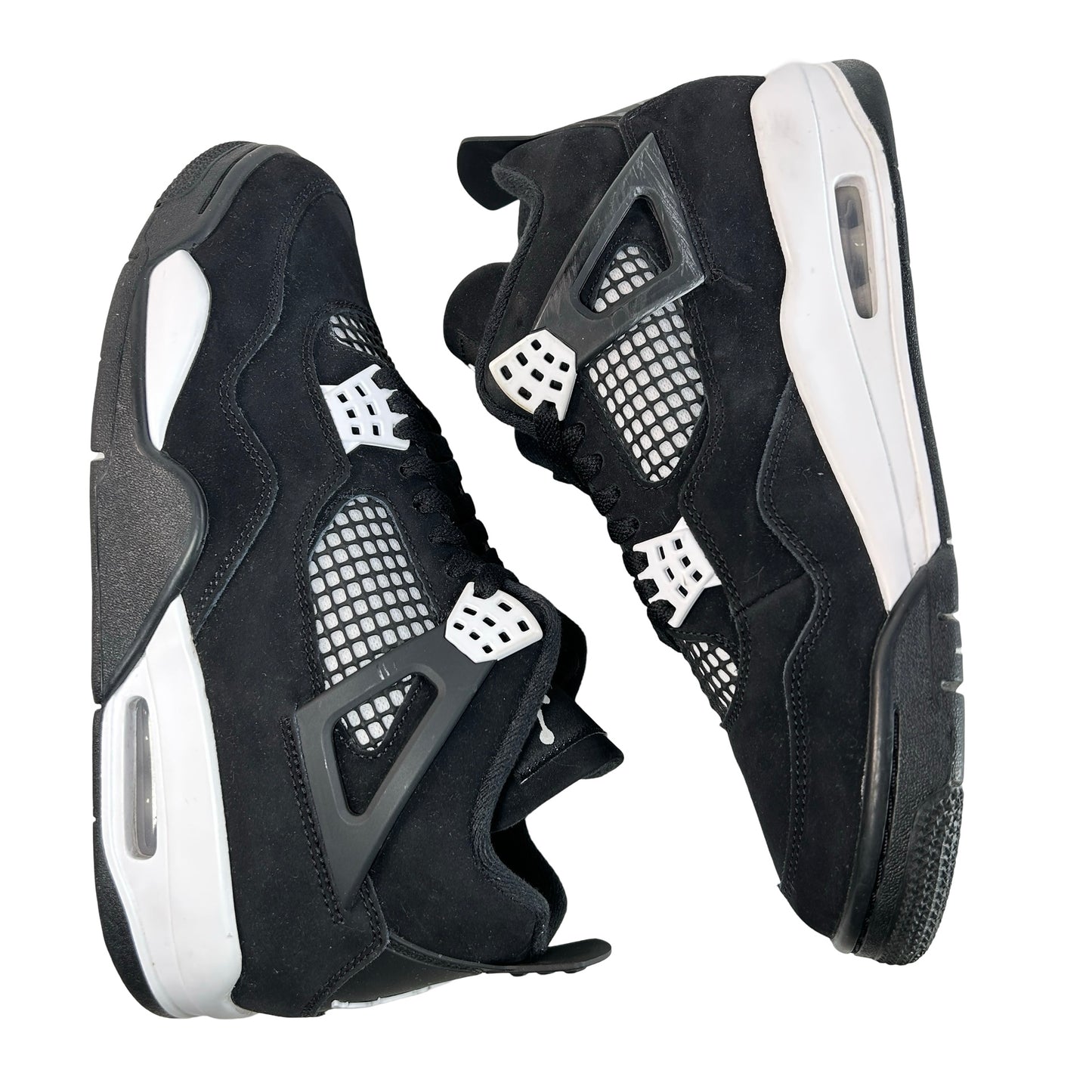 FQ8138 001 Jordan 4 Retro White Thunder [USED] - 9.5 M (Used3)