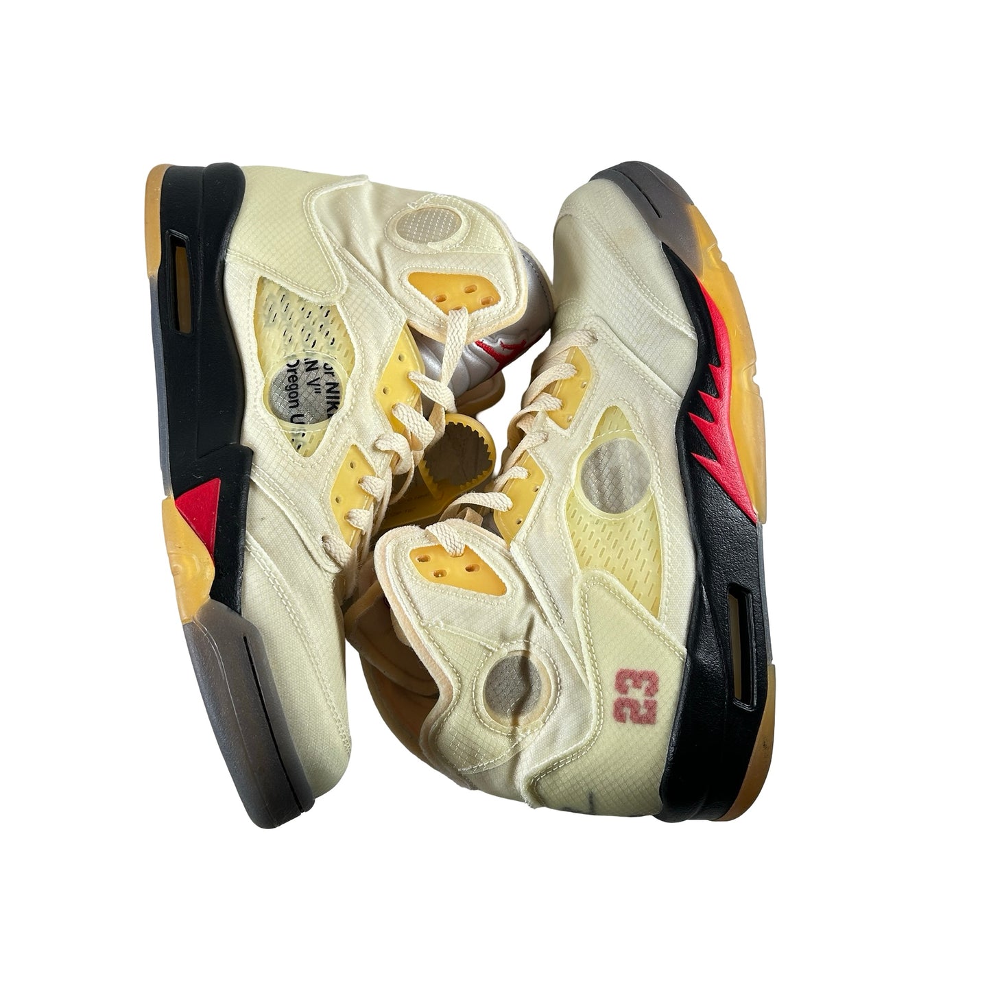DH8565 100 Jordan 5 Off-White Sail [USED] - 11 M (VNDS3)