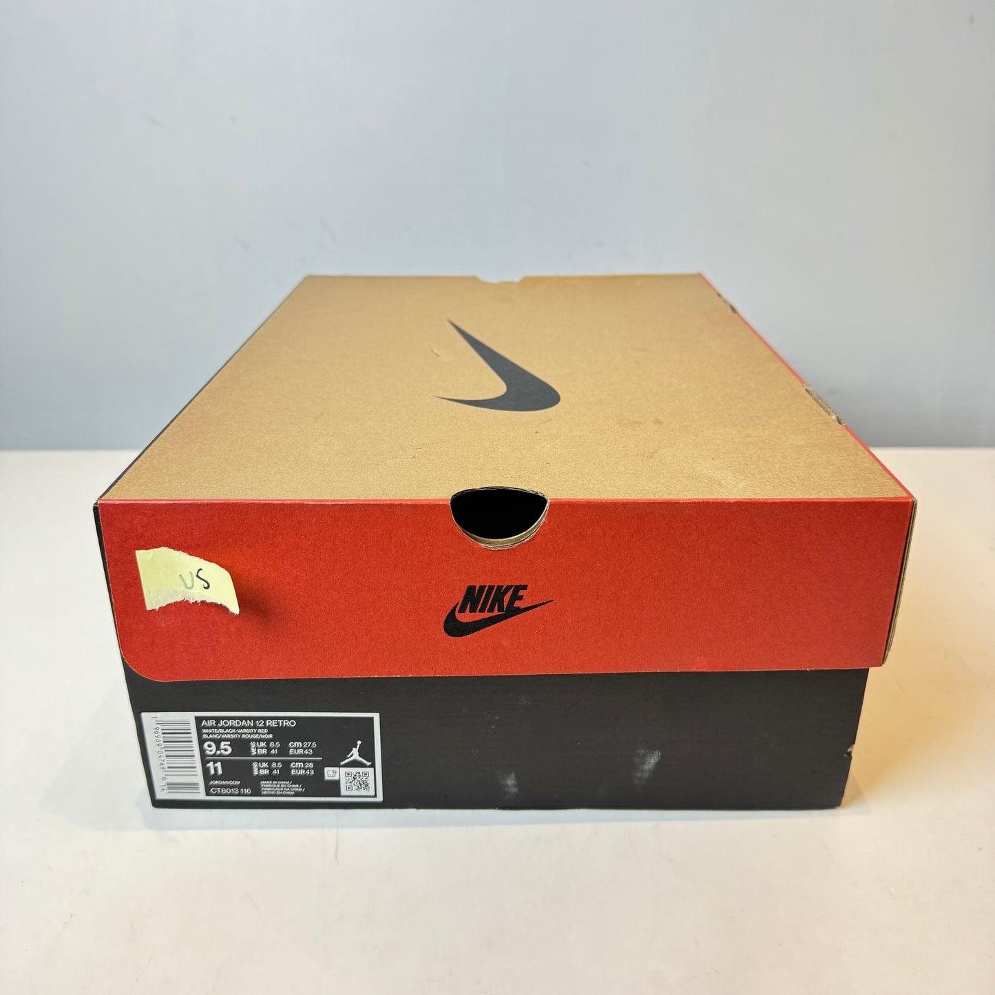 CT8013 116 Jordan 12 Retro Cherry (2023) [USED] - 9.5 M (Used5)