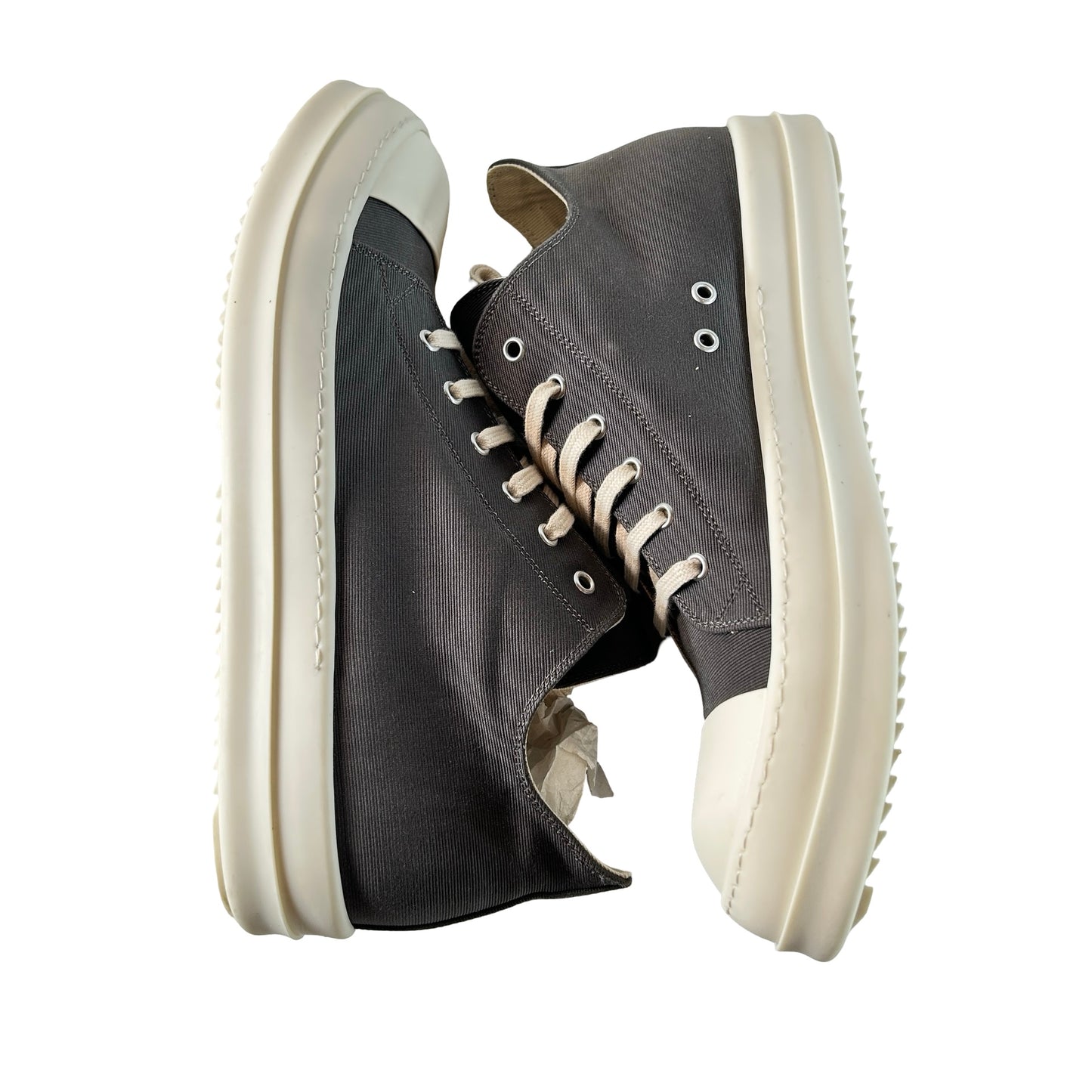DU01D1802 CB 7811 Rick Owens DRKSHDW Lido Low Sneaks Dark Dust [USED] - 47 EU / US 14 M (Used)