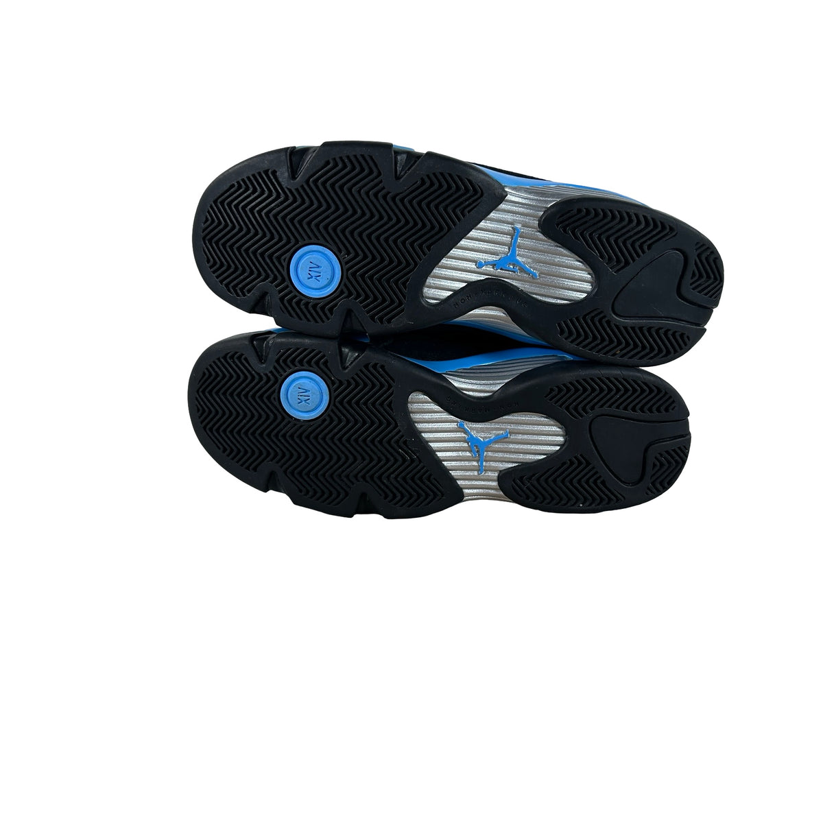 487524 007 Air Jordan 14 Retro Black University Blue (2026) (GS) [USED] - 7 Y (Used) (No Box)