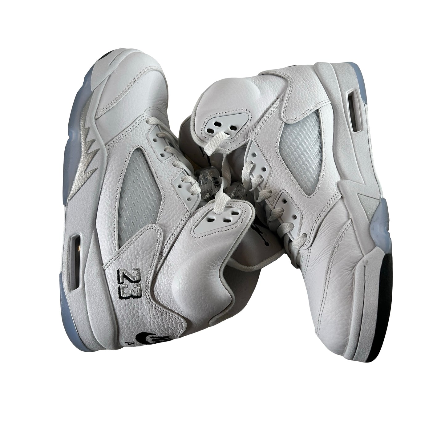 HQ7978 103 Jordan 5 Retro White Metallic (2026) [USED] - 9.5 M (Used)
