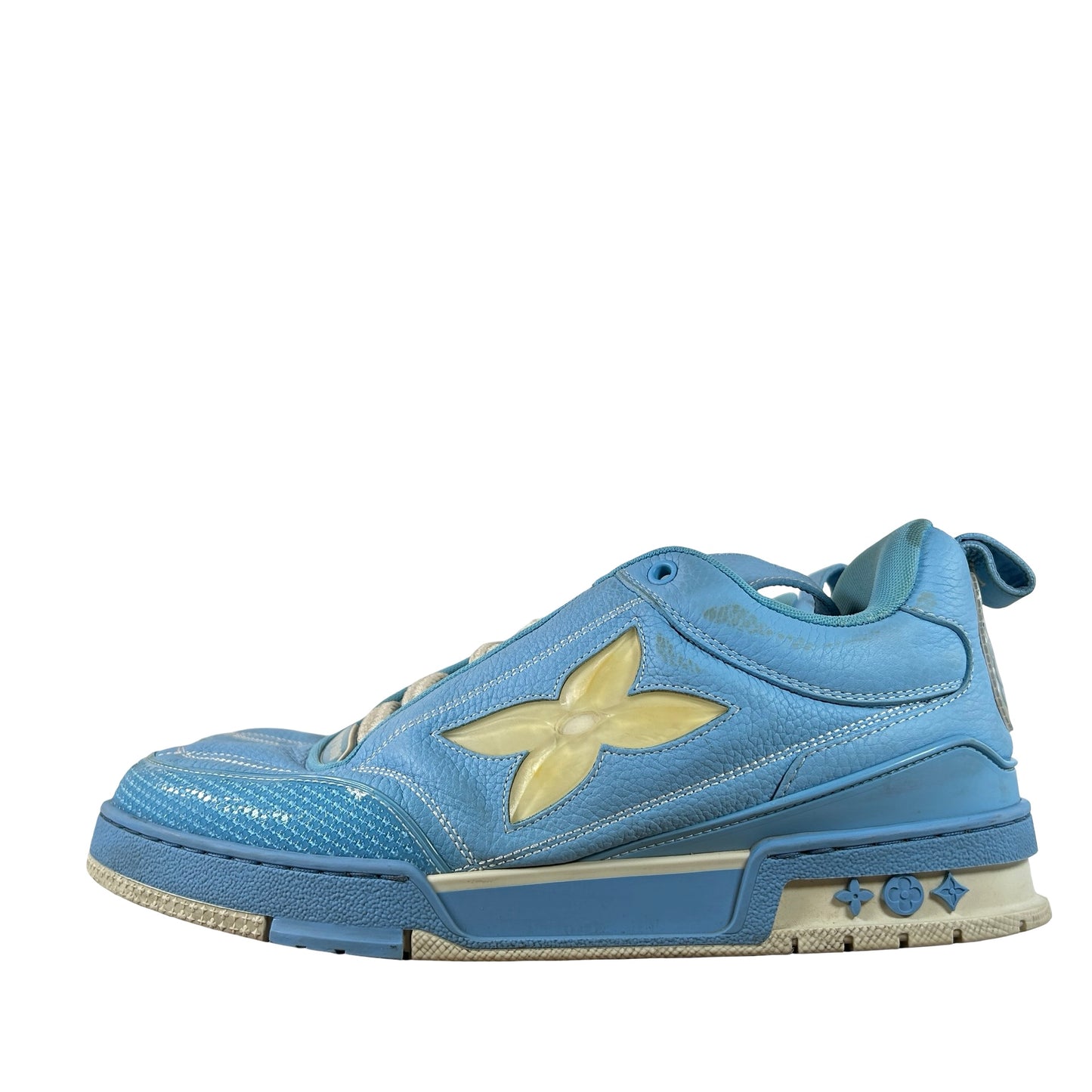 Louis Vuitton Skate Sneaker Baby Blue [USED] - LV 8 / US 9 M (Used) (No Box)