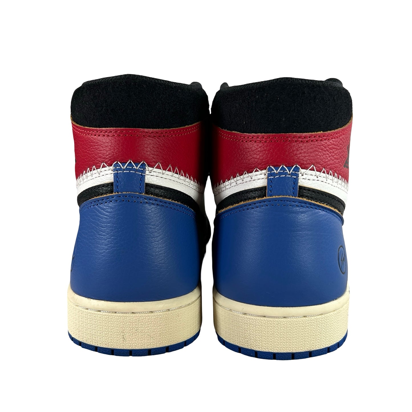 IO7847 002 Jordan 1 Retro High OG SP Fragment x Union LA Varsity Red Sport Royal [USED] - 13 M (Used)