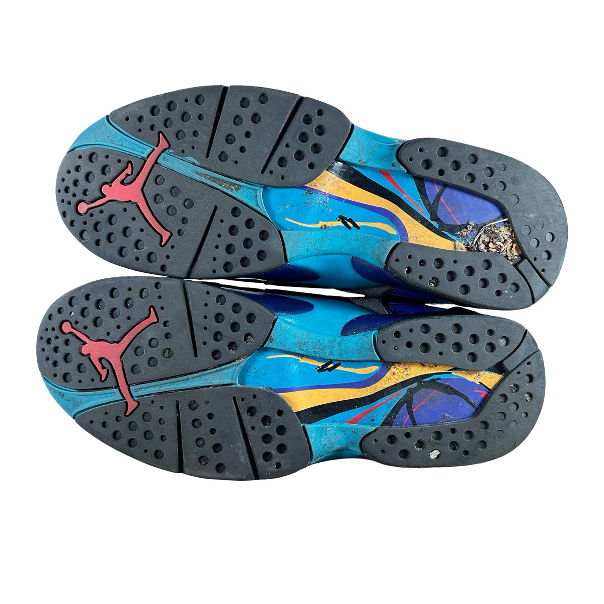 305381 006 Jordan 8 Retro Aqua (2025) [USED] - 9.5 M (Used3) (No Box3)