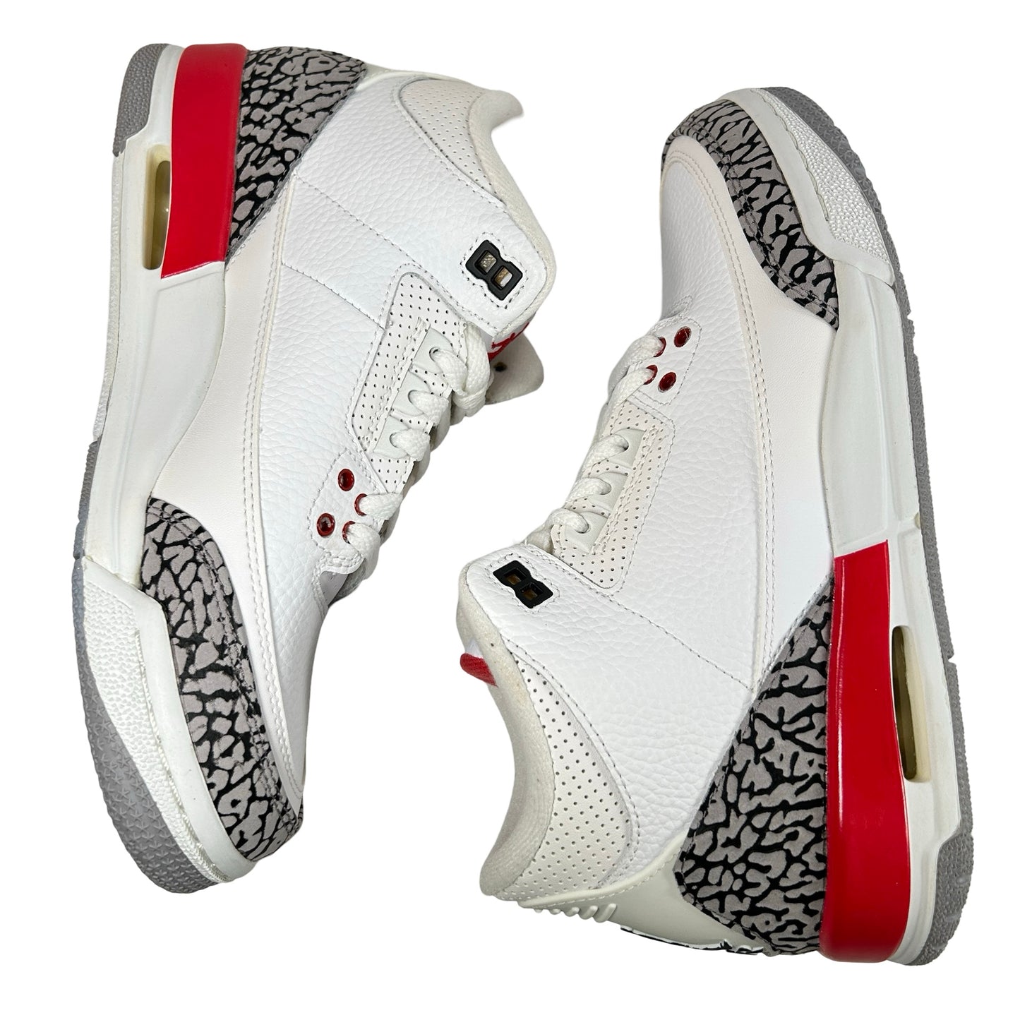 398614 116 Jordan 3 Retro Hall of Fame (GS) [CONDITIONAL] - 6.5 Y (Yellowing)