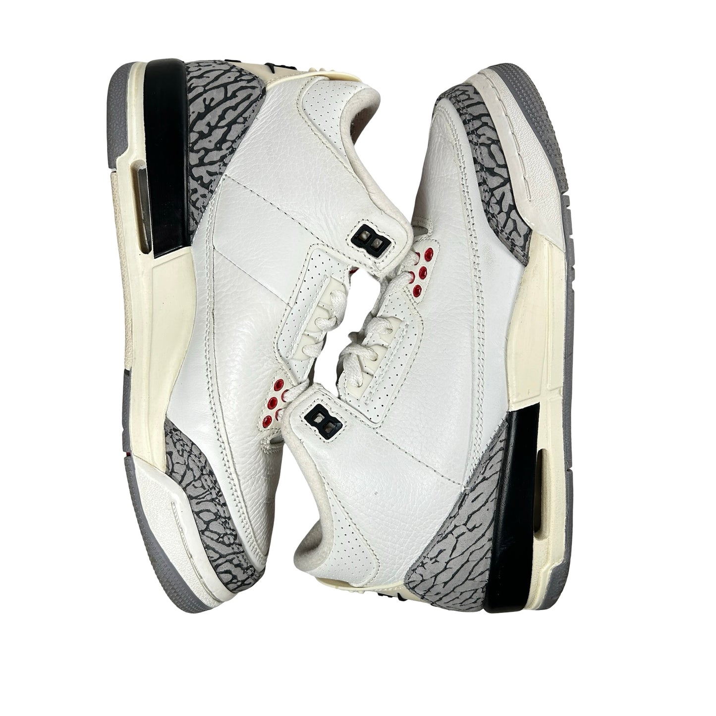DM0967 100 Jordan 3 Retro White Cement Reimagined (GS) [USED] - 5 Y (Used) (No Box)