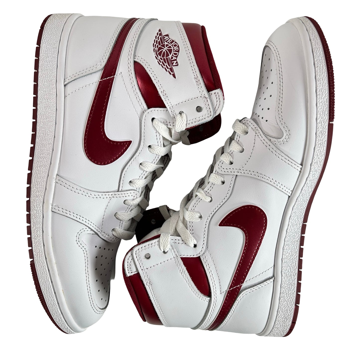 BQ4422 161 Jordan 1 Retro High 85 OG Metallic Burgundy [USED] - 10 M (VNDS)