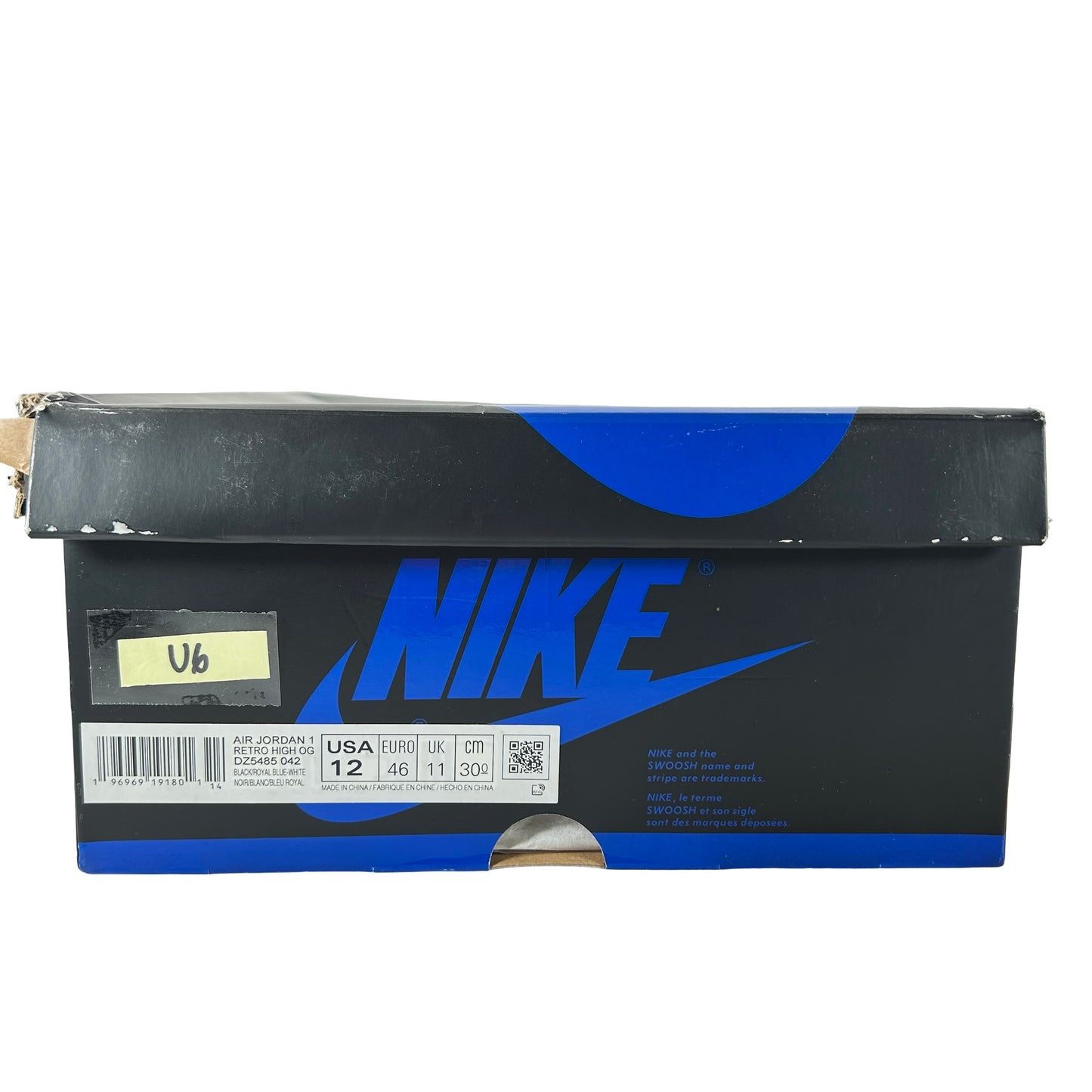 DZ5485 042 Jordan 1 Retro High OG Royal Reimagined [USED] - 12 M (Used6)