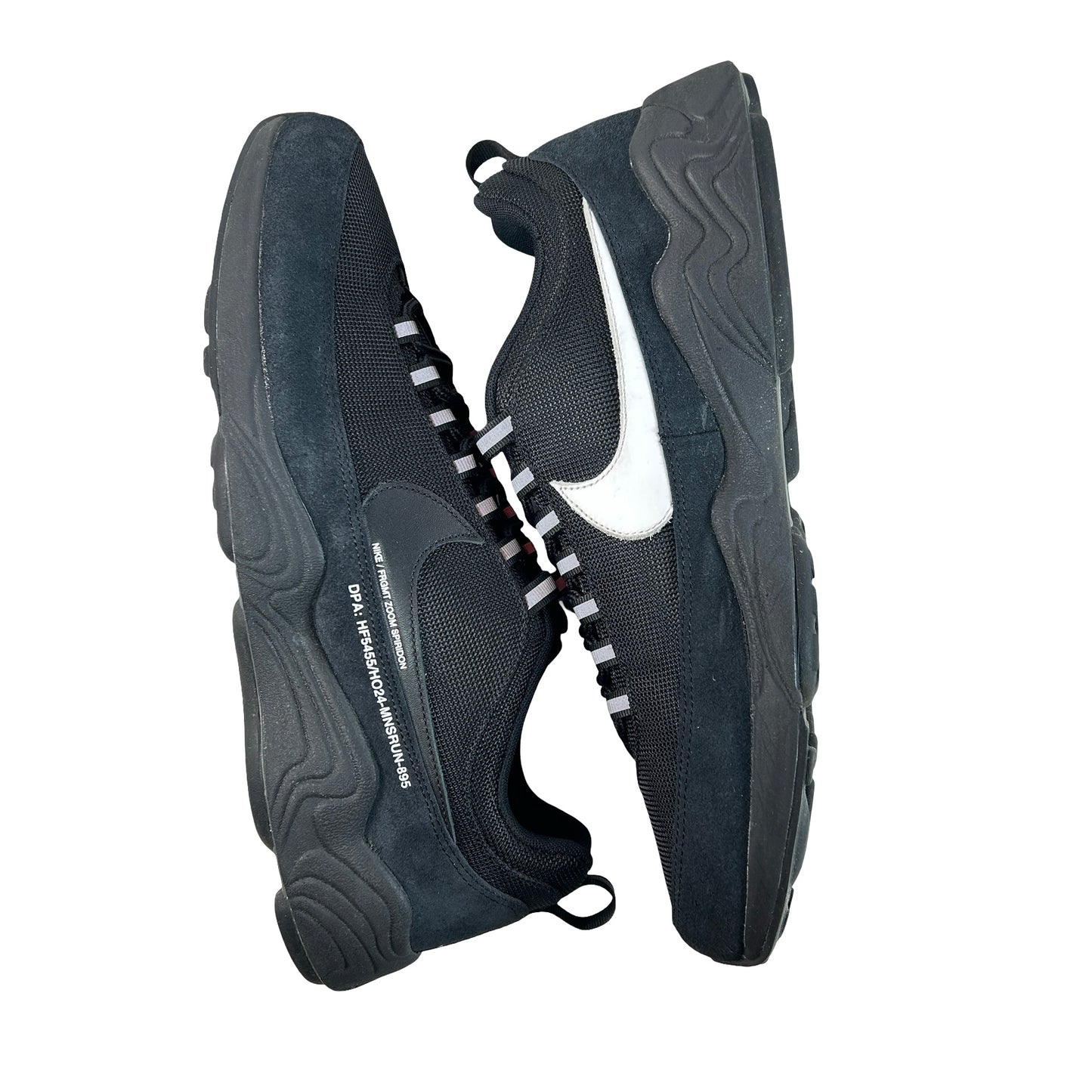 HF5455 001 Nike Air Zoom Spiridon Fragment Design Black [USED] - 14 M (Used)