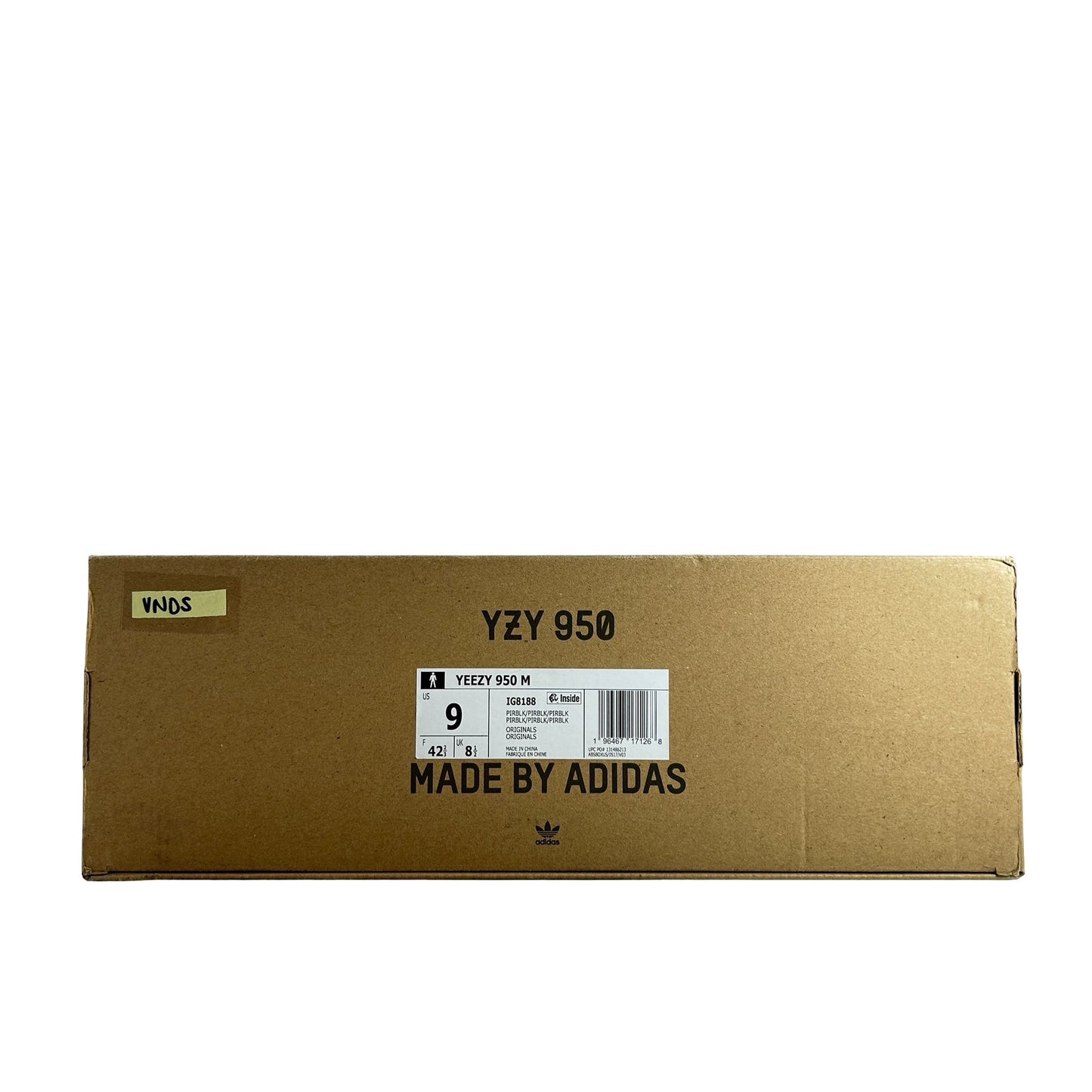 IG8188 adidas Yeezy 950 Pirate Black (2023) [USED] - 9 M (VNDS)