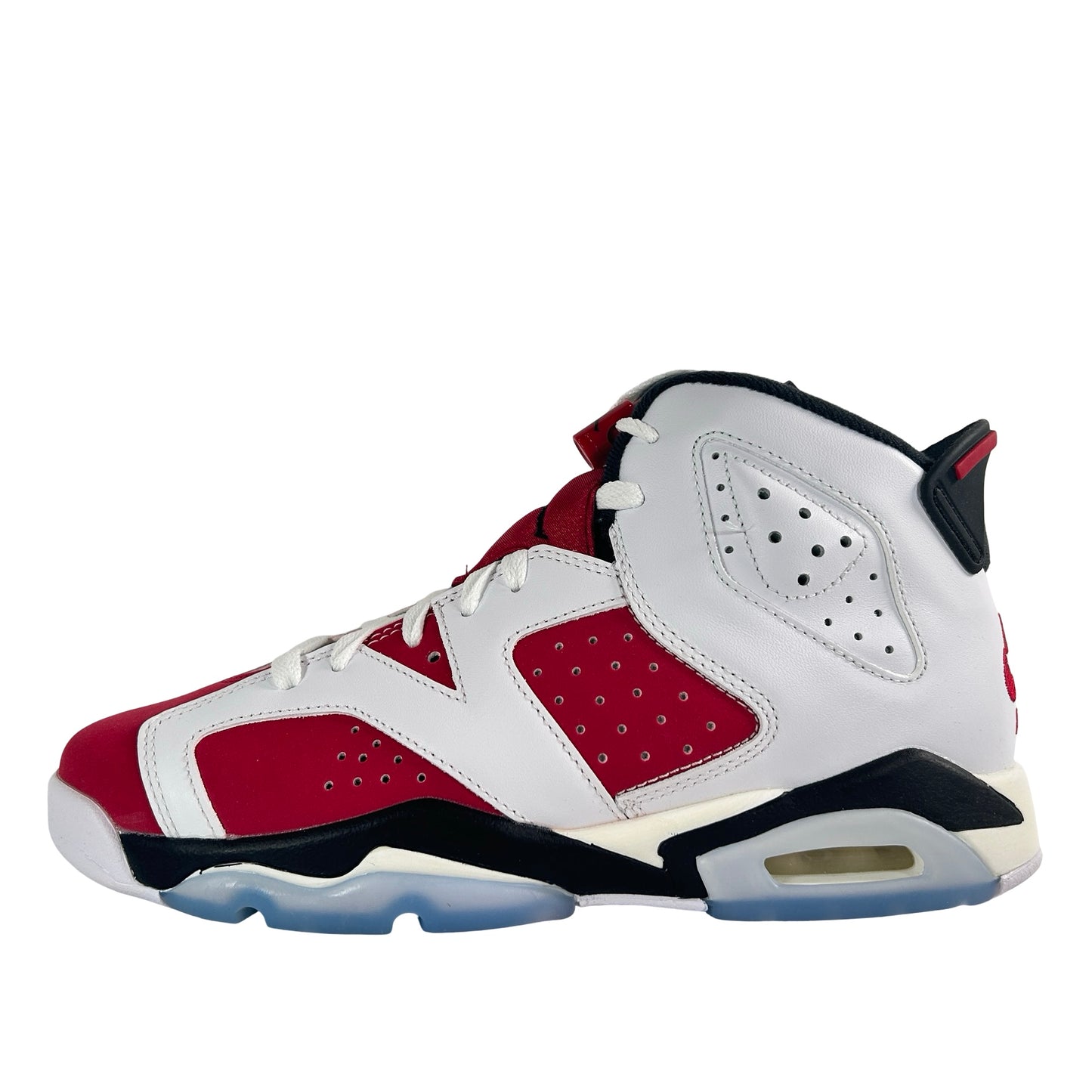 384665 106 Jordan 6 Retro Carmine (2021) (GS) [CONDITIONAL] - 7 Y (Yellowing) (Damaged Box)