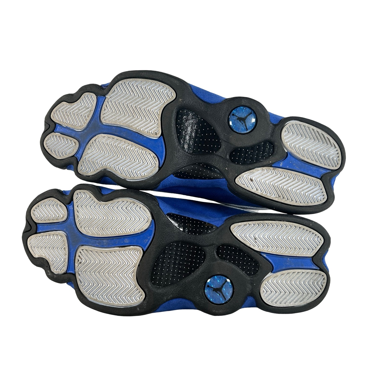 414571 117 Jordan 13 Retro White Hyper Royal Black [USED] - 10.5 M (Used)