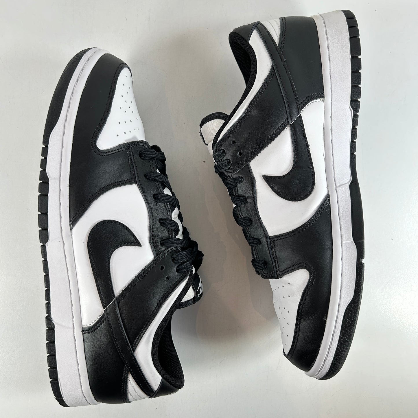 DD1391 100 Dunk Low White Black [USED] - 12 M (Used) (No Box)