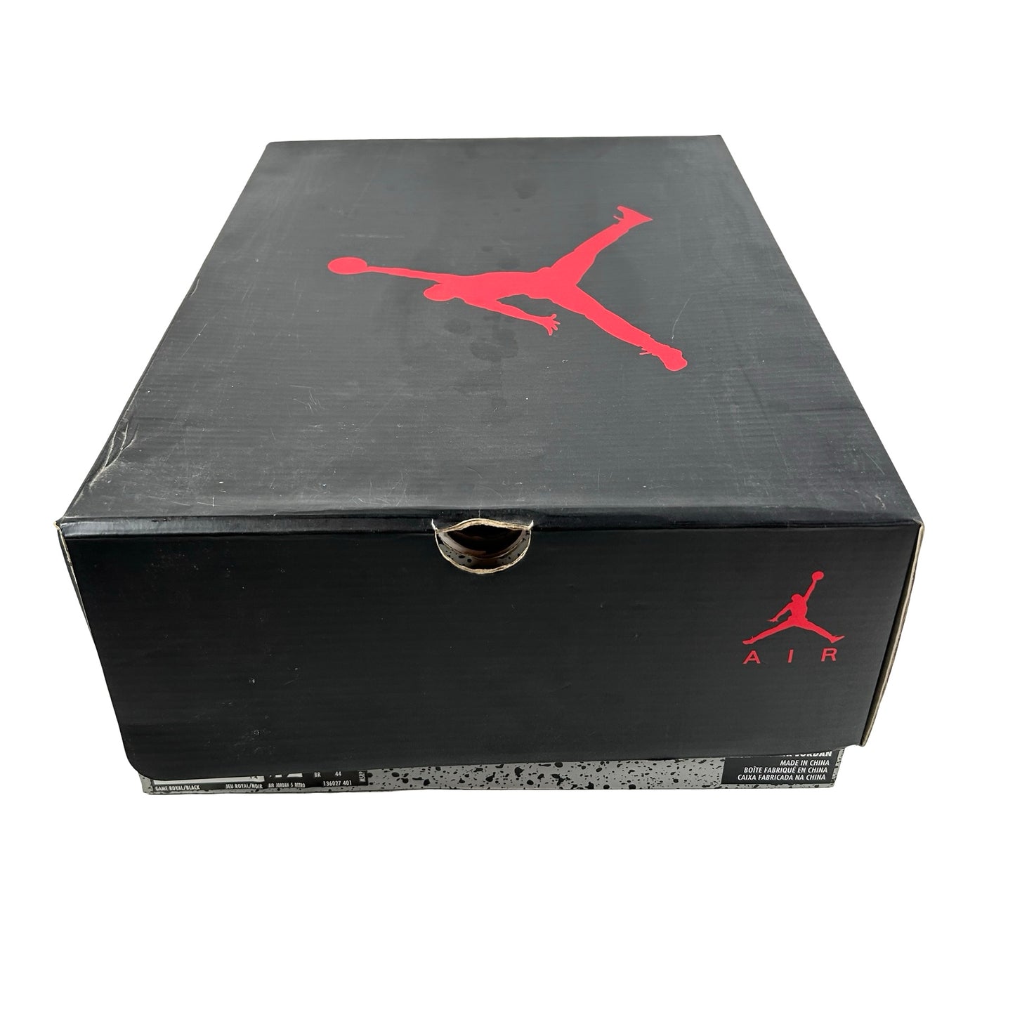 136027 401 Jordan 5 Retro Blue Suede [USED] - 12 M (Used)