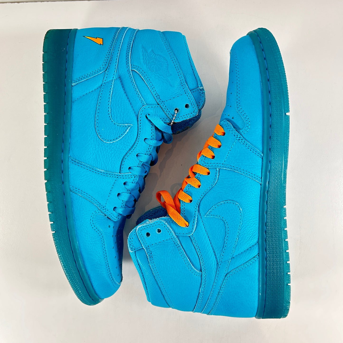 AJ5997 455 Jordan 1 Retro High Gatorade Blue Lagoon [USED] - 10 M (VNDS)