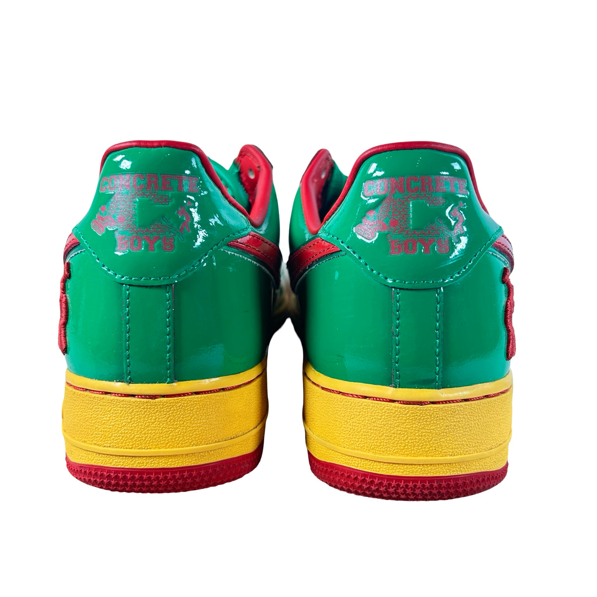 IH4383 300 Nike Air Force 1 Low Lil Yachty Concrete Boys Lucky Green [USED] - 9.5 M (Used4)