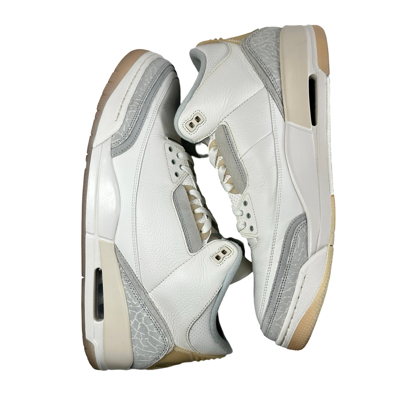 FJ9479 100 Jordan 3 Retro Craft Ivory [USED] - 14 M (Used)