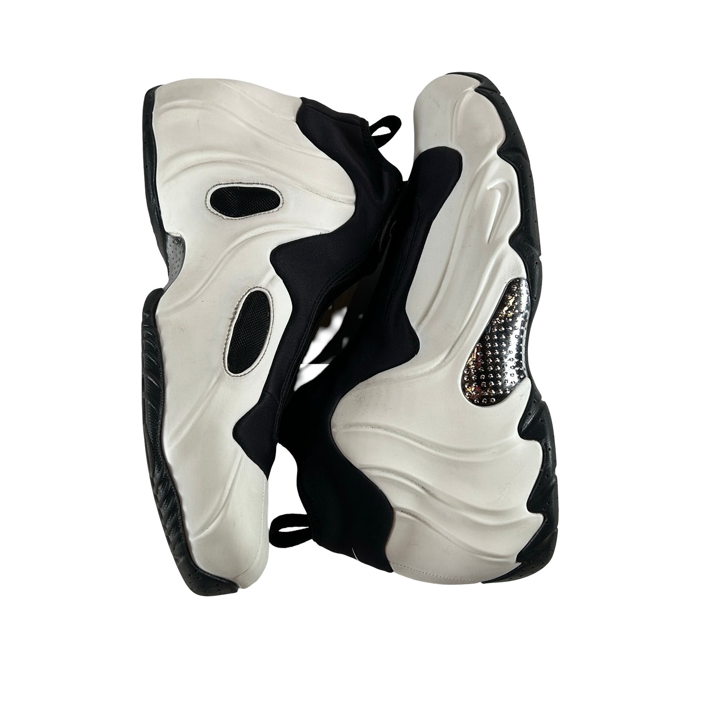 HJ4481 100 Nike Air Flightposite Sail Black [USED] - 11 M (Used) (Replace Box)