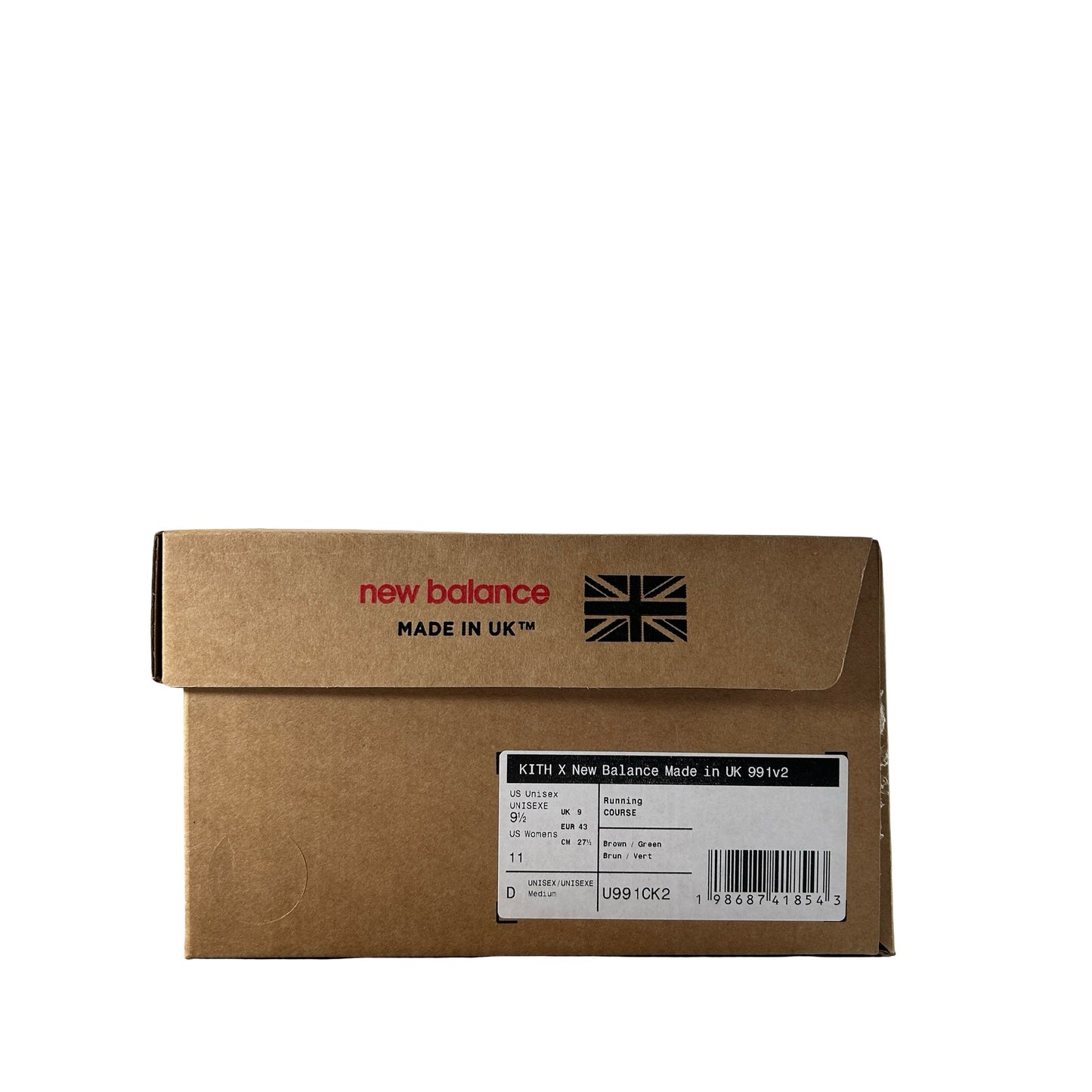 U991CK2 New Balance 991v2 MiUK Daniëlle Cathari x Kith Reverse Matcha [USED] - 9.5 M (Used)