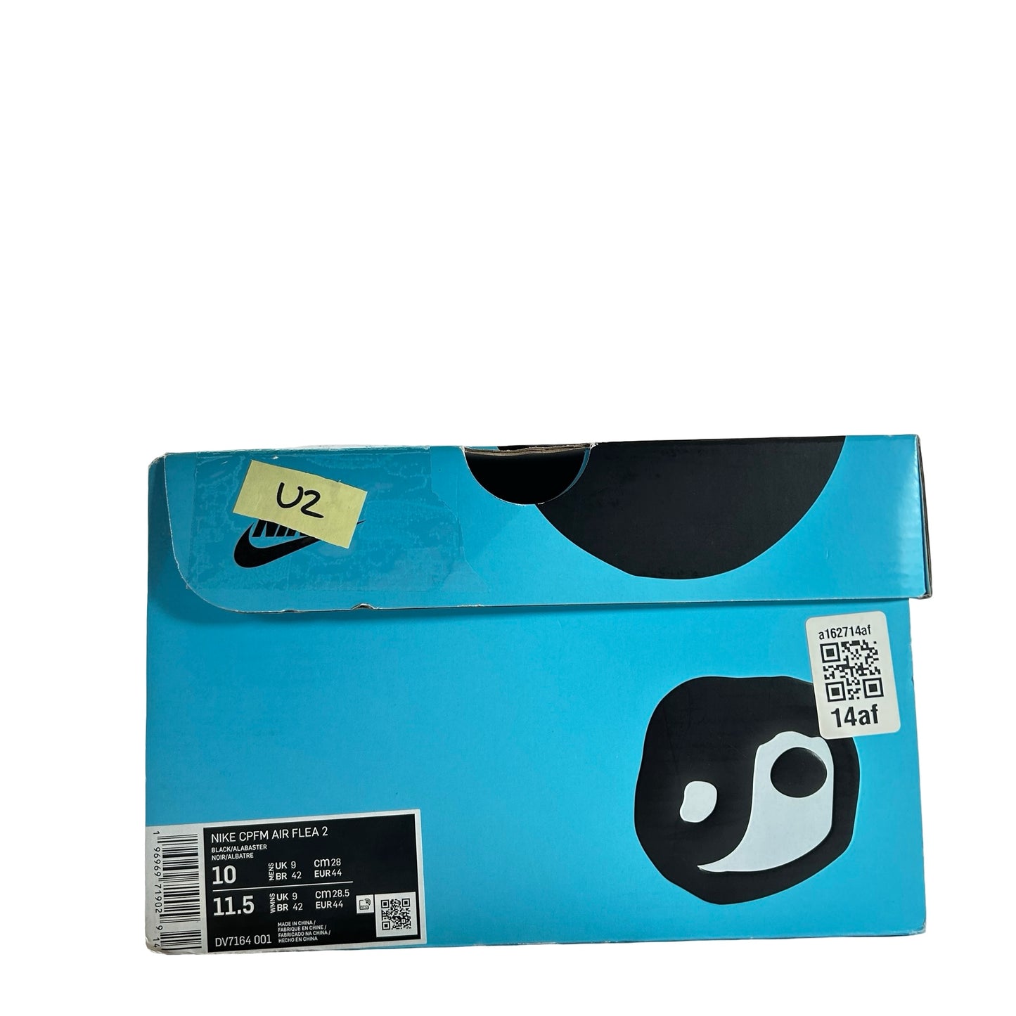 DV7164 001 Nike CPFM Air Flea 2 Cactus Plant Flea Market Black Alabaster [USED] - 10 M (Used2)