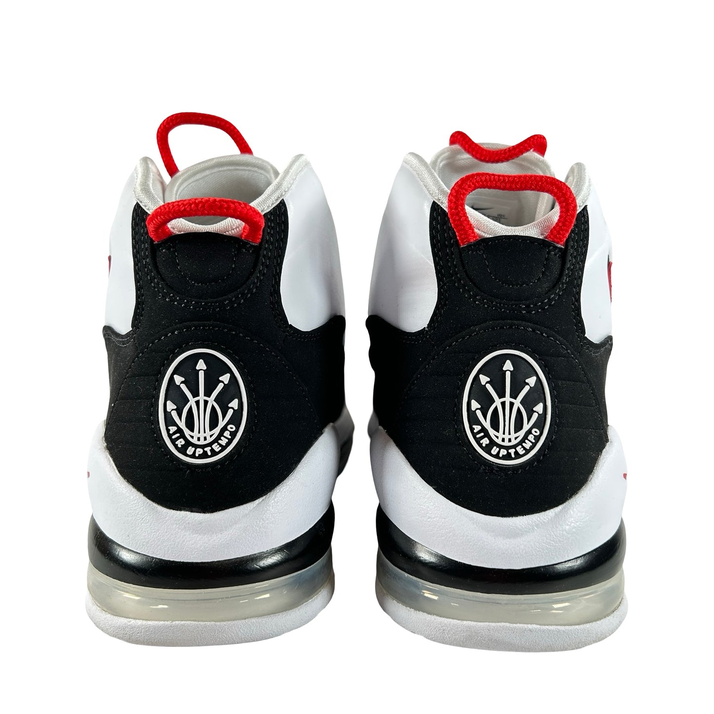 CK0892 101 Nike Air Max Uptempo 95 White Red Black [USED] - 12 M (Used)