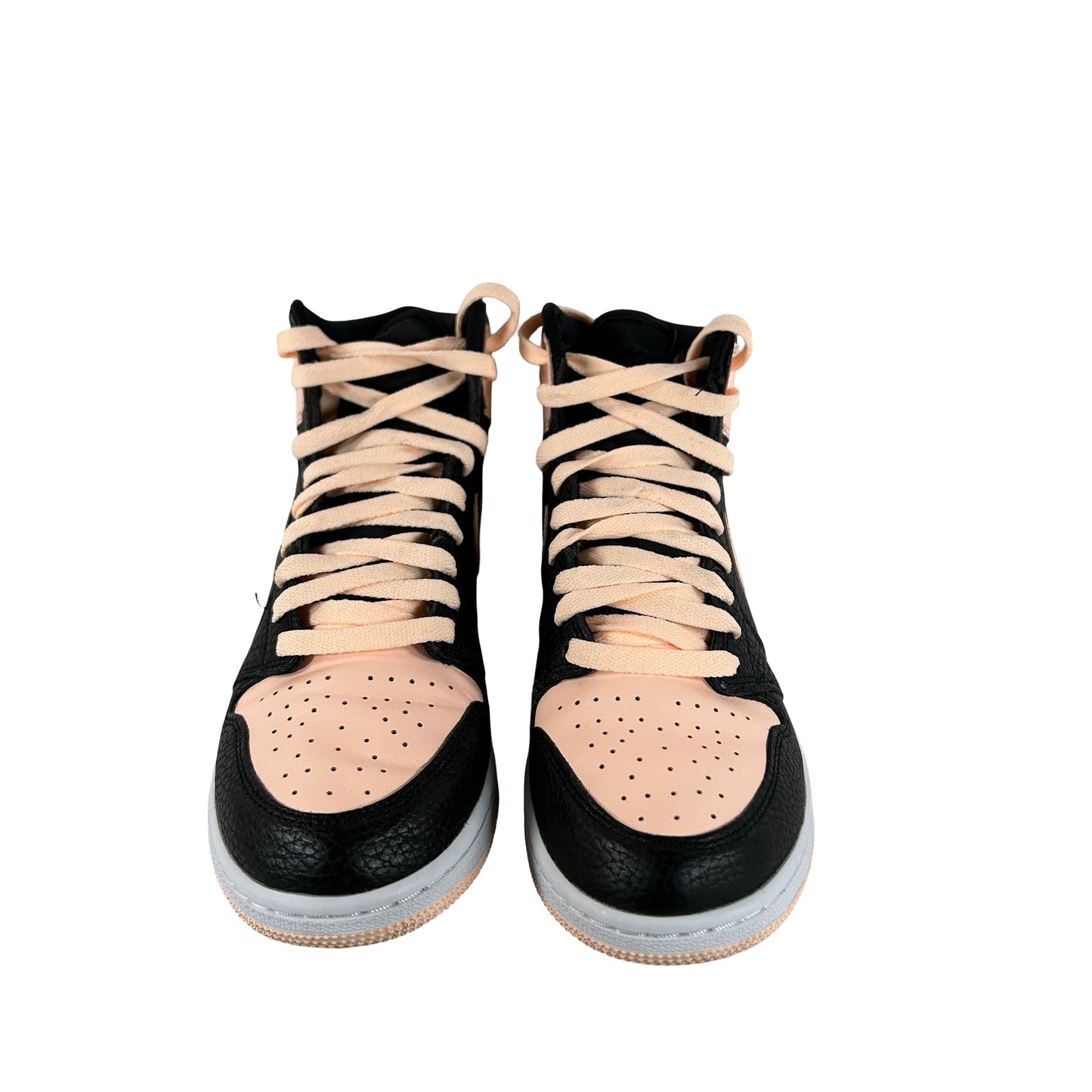 575441 081 Jordan 1 Retro High Black Crimson Tint (GS) [USED] - 7 Y (Used2)