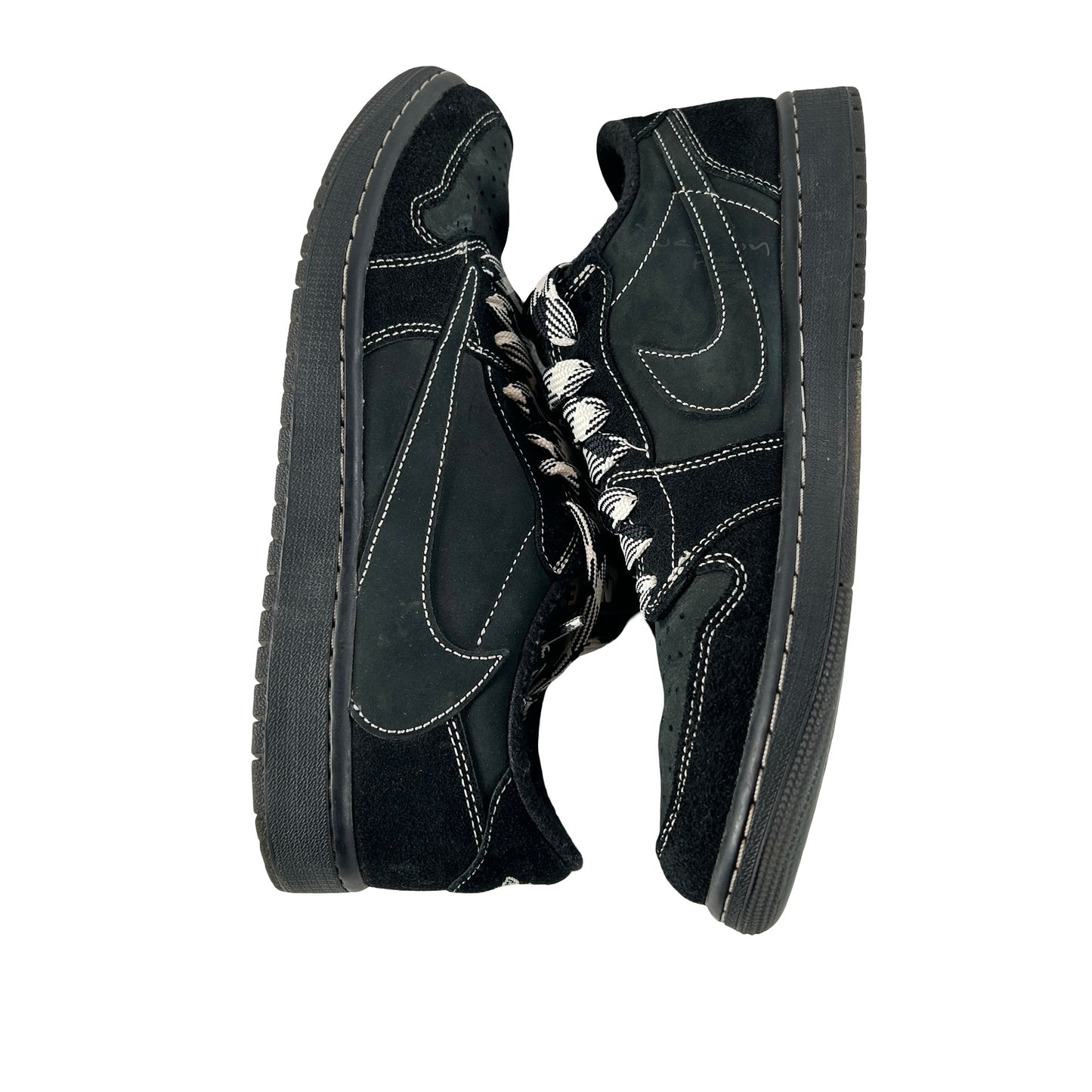 DM7866 001 Jordan 1 Retro Low OG Travis Scott Black Phantom [USED] - 10 M (Used10)