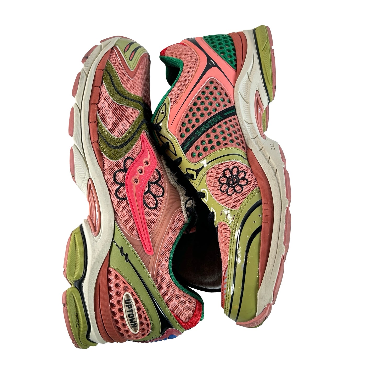 S70966 2 Saucony ProGrid Triumph 4 Jae Tips Flowers Grow Uptown Virginia Creeper [USED] - 13 M (Used)
