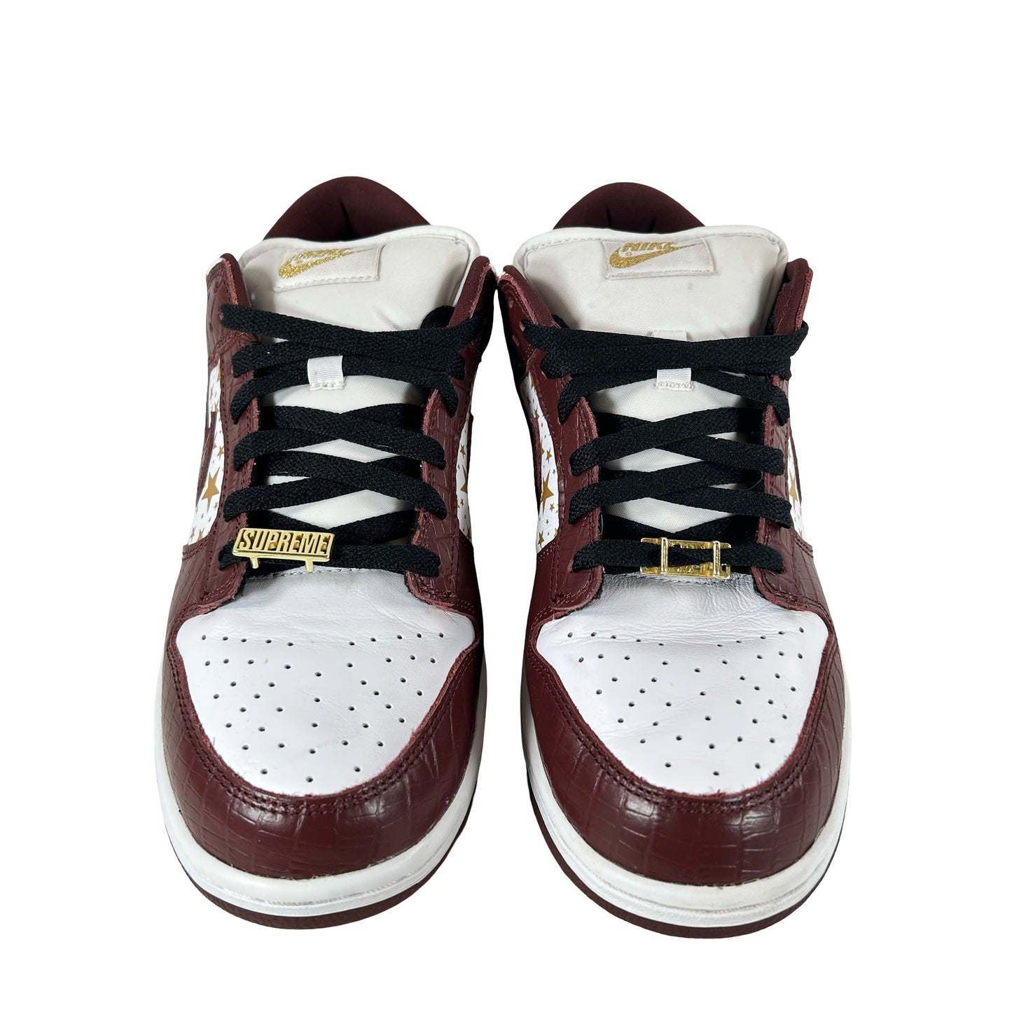DH3228 103 Supreme Dunk SB Low Brown [USED] - 8.5 M (Used)