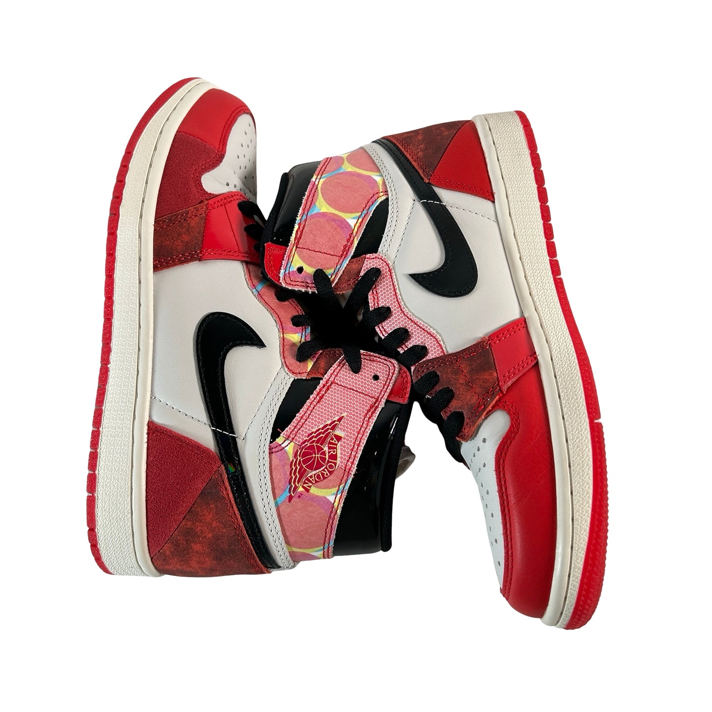 DV1748 601 Jordan 1 Hi Spider-Man Across the Spider-Verse [USED] - 7.5 M (Used)