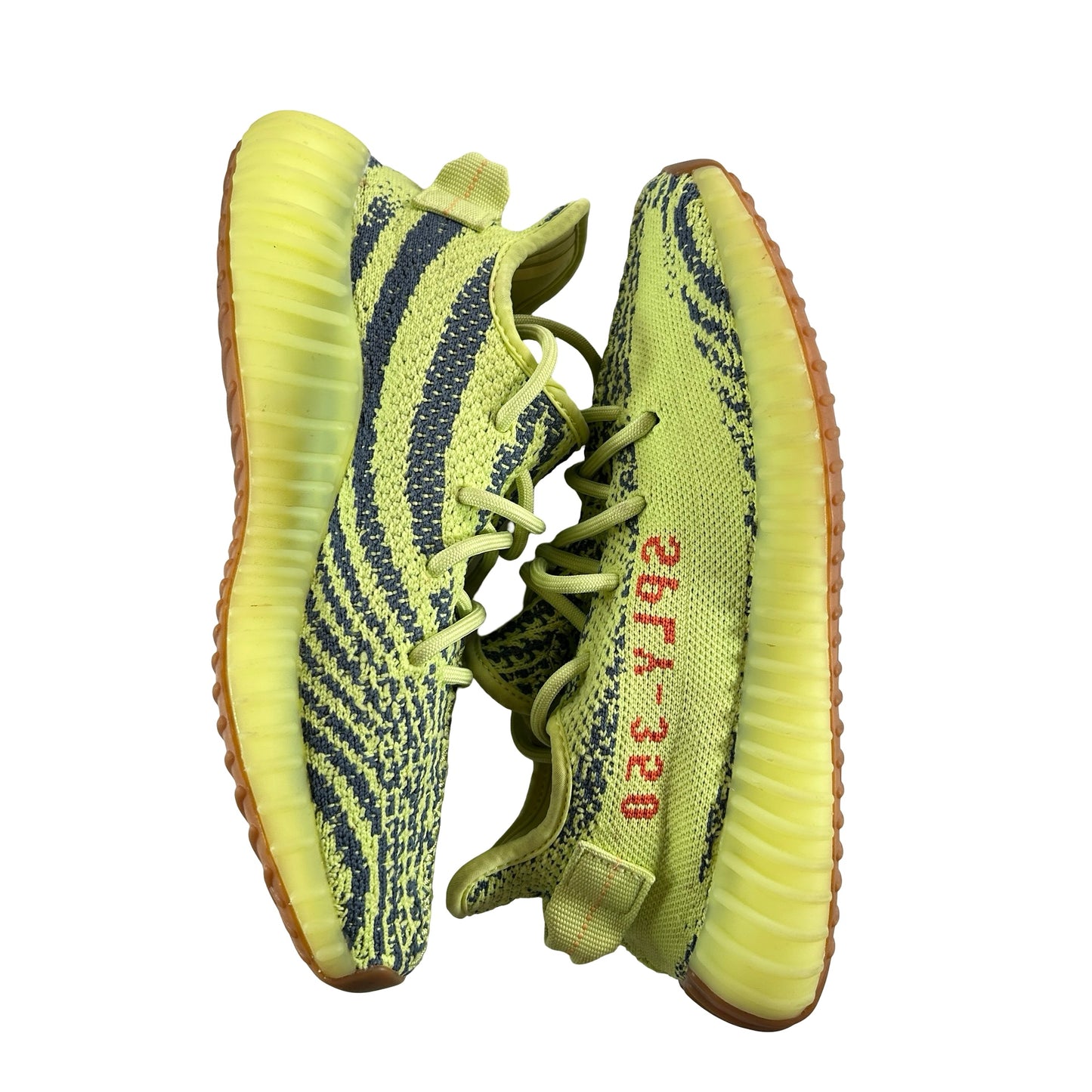 B37572 adidas Yeezy Boost 350 V2 Semi Frozen Yellow [USED] - 5.5 M (Used2)