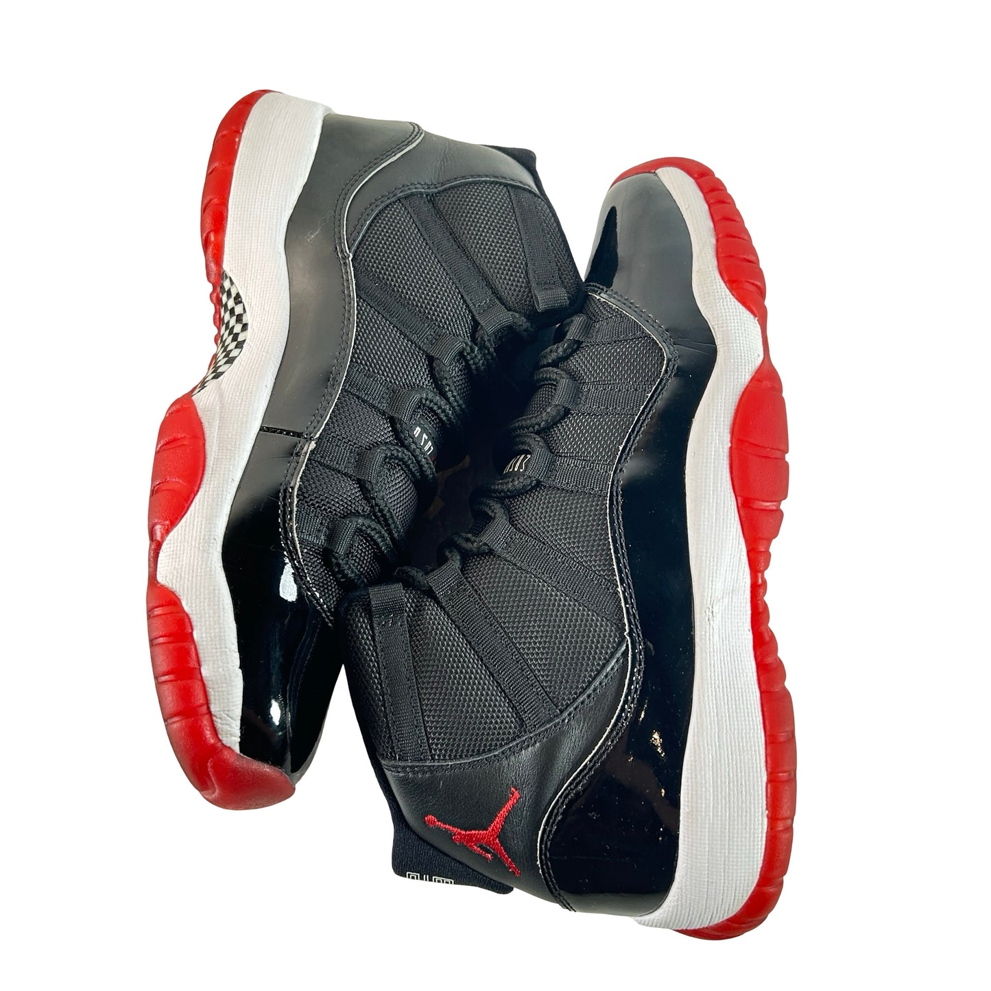 378038 061 Jordan 11 Retro Playoffs Bred (2019) (GS) [USED] - 7 Y (Used) (No Insoles) (Replace Box)