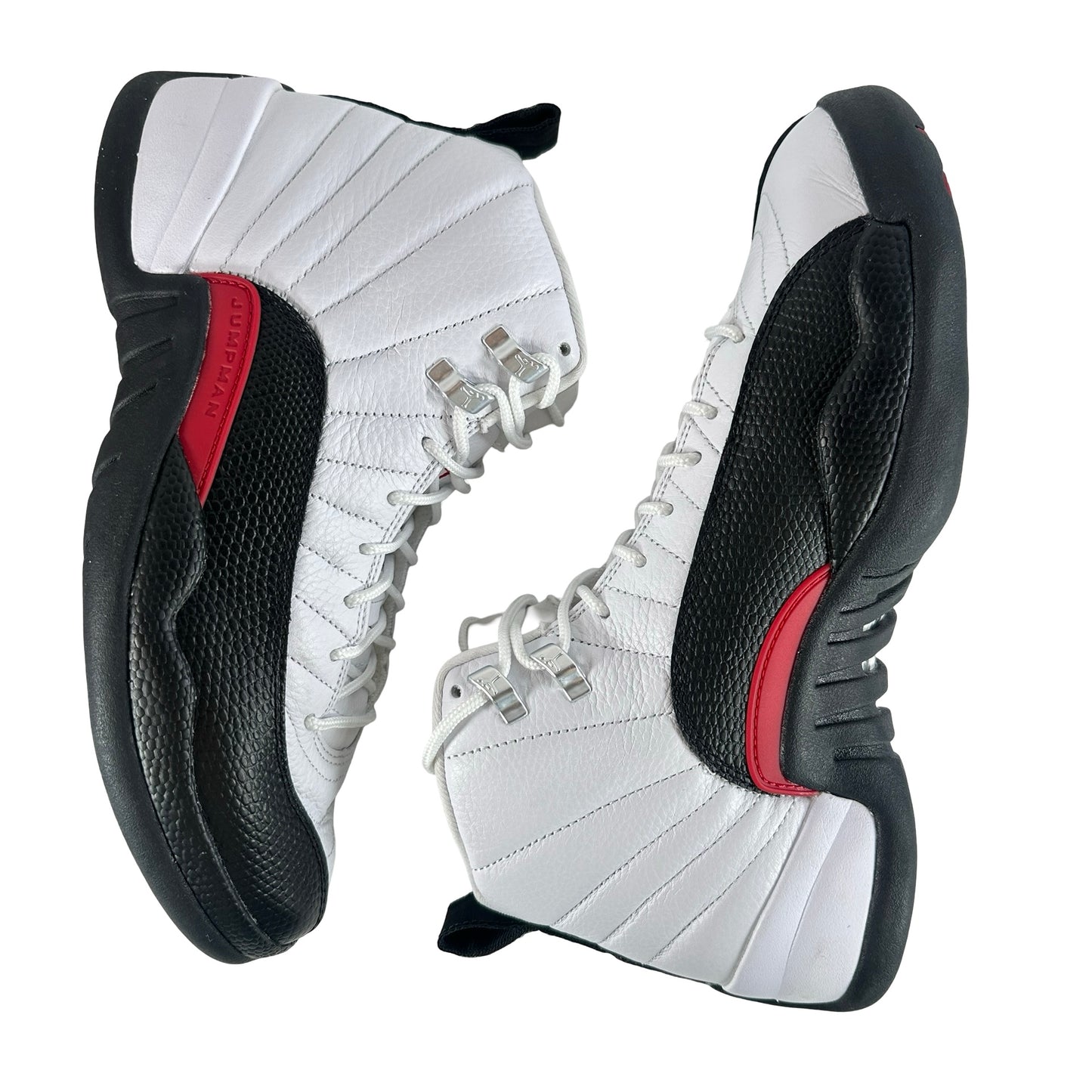 CT8013 162 Air Jordan 12 Red Taxi [USED] - 9 M (Used)