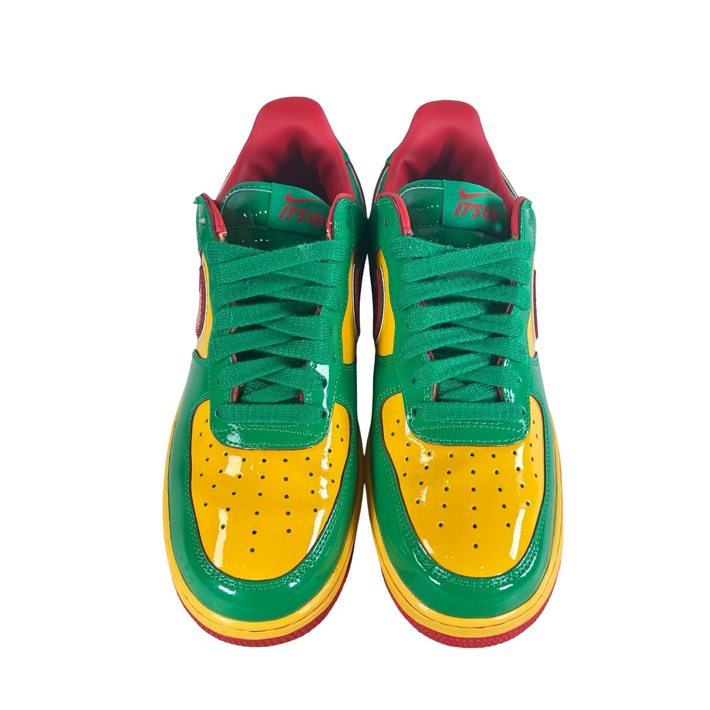 IH4383 300 Nike Air Force 1 Low Lil Yachty Concrete Boys Lucky Green [USED] - 9 M (Used6)