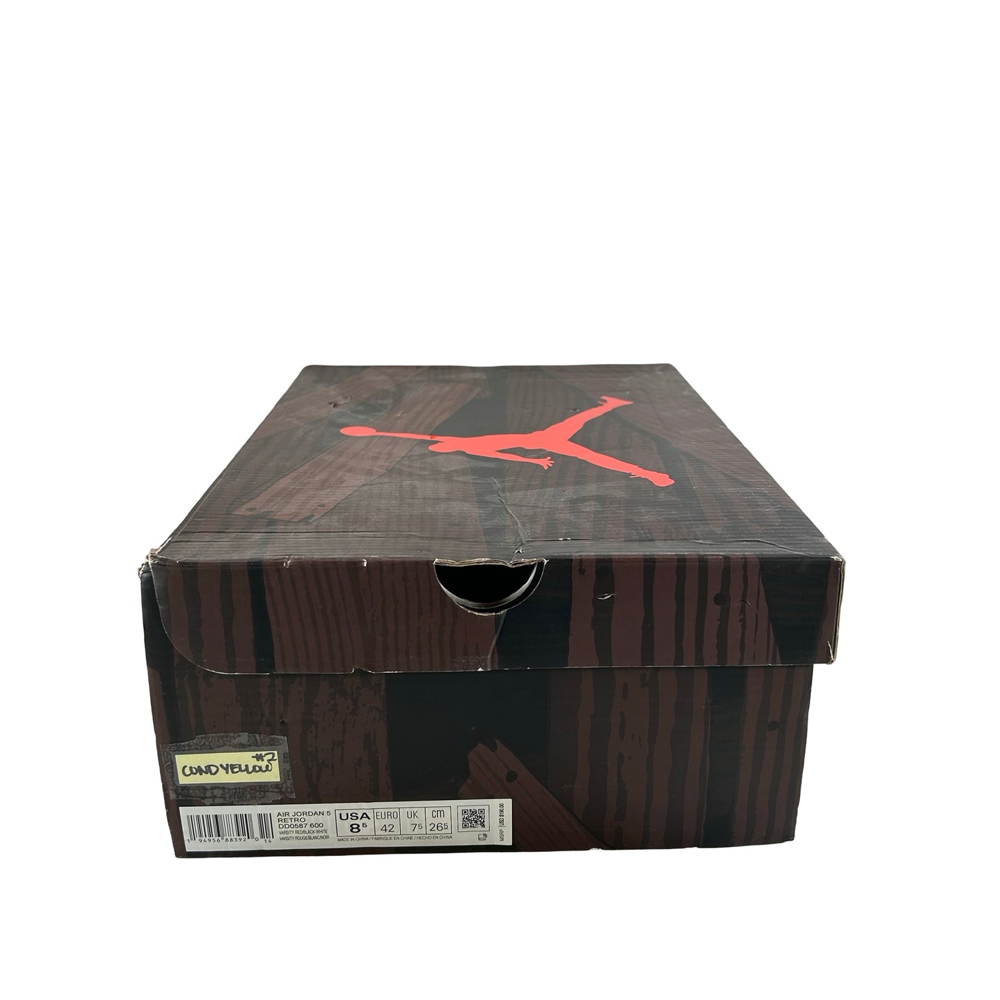 DD0587 600 Jordan 5 Raging Bull Red (2021) [CONDITIONAL] - 8.5 M (Slightly Yellowing Soles2)