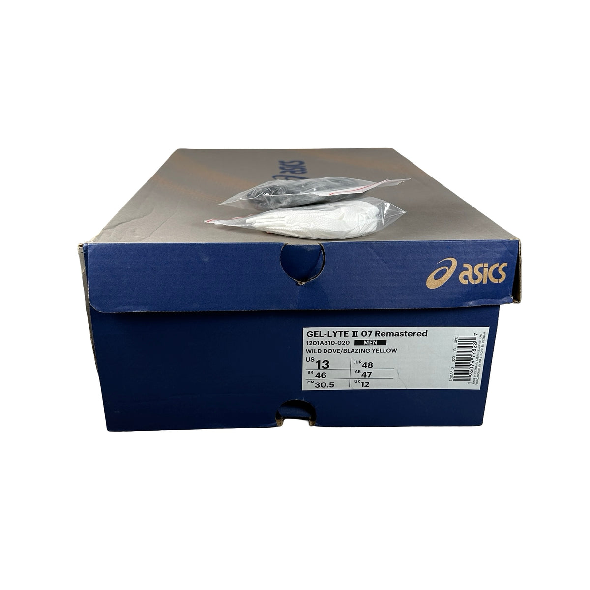 1201A810 020 ASICS Gel-Lyte III Remastered Ronnie Fieg Super Yellow [USED] - 13 M (Used)