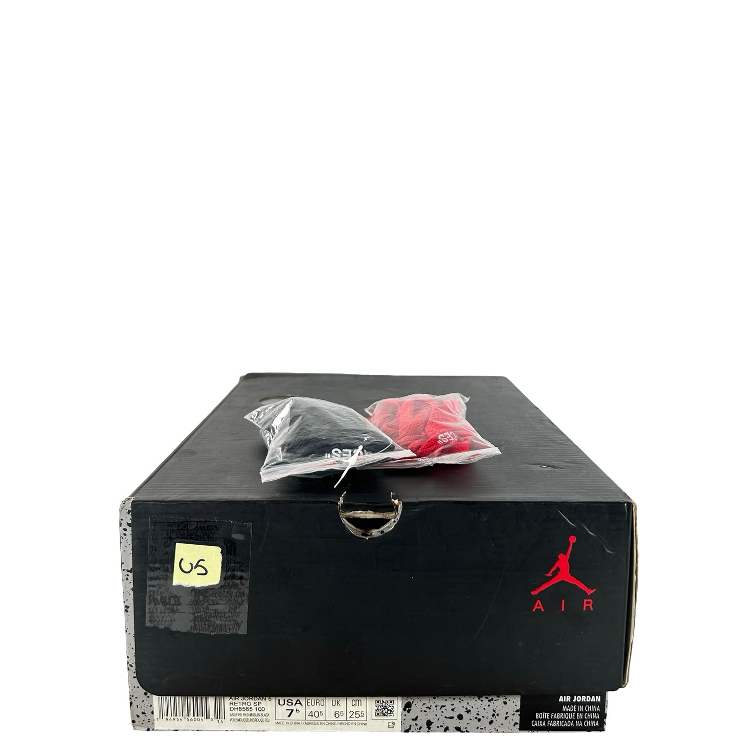 DH8565 100 Jordan 5 Retro Off-White Sail [USED] - 7.5 M (Used5)