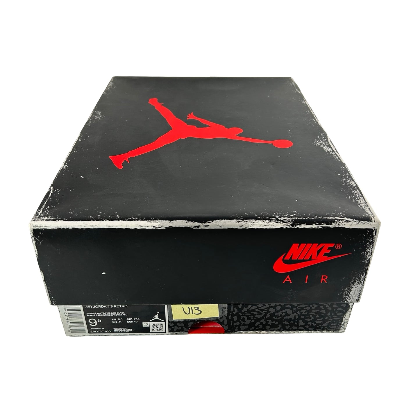 DN3707 100 Jordan 3 Retro White Cement Reimagined [USED] - 9.5 M (Used13)