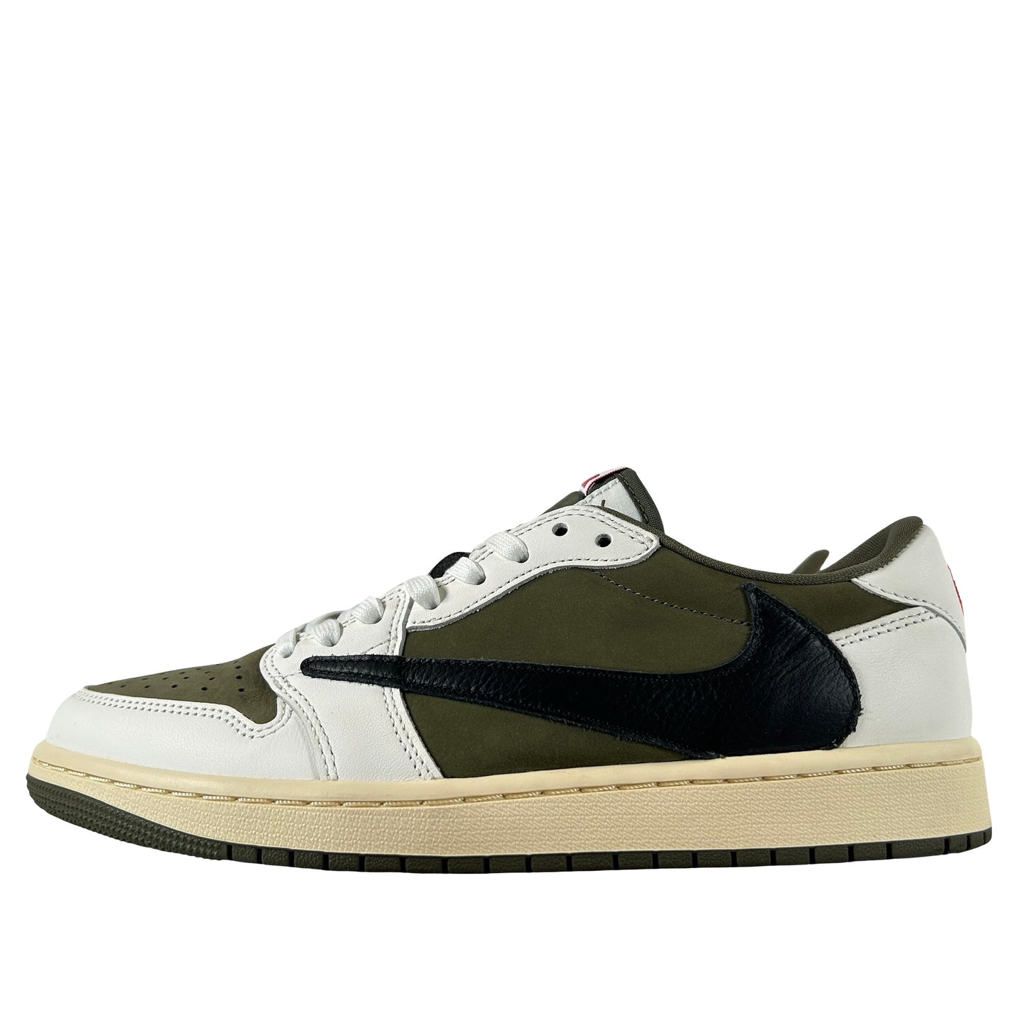 DM7866 200 Jordan 1 Retro Low OG SP Travis Scott Medium Olive [USED] - 9.5 M (Used3)