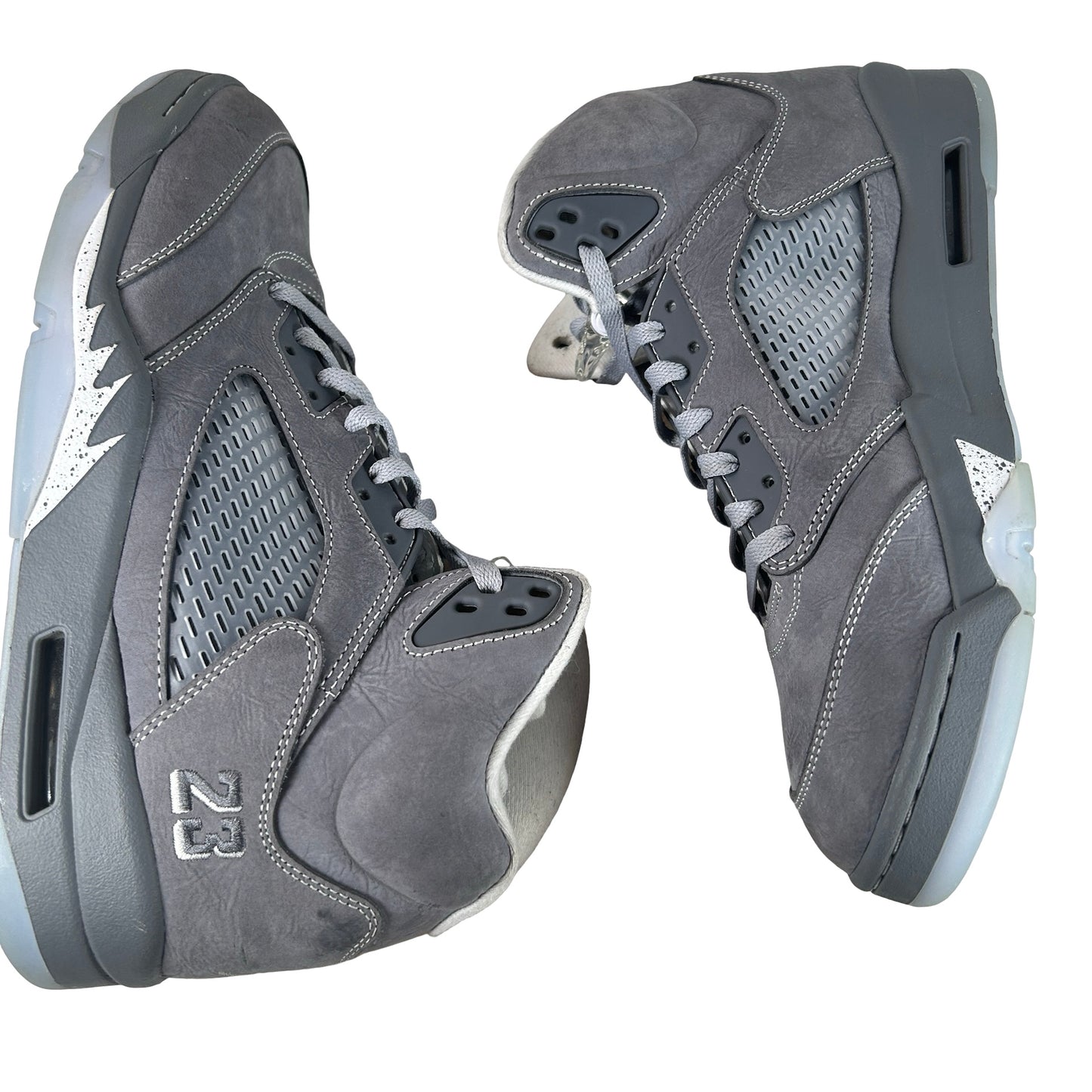 DD0587 002 Jordan 5 Retro Wolf Grey (2026) [USED] - 12 M (Used2) (No Box2)